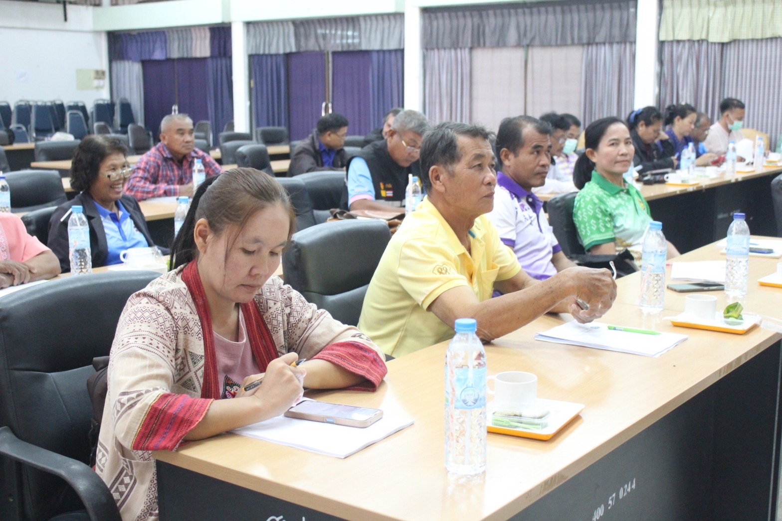 พช.ยโสธร ดำเนินโครงการประชุมเชิงปฏิบัติการส่งเสริมศักยภาพเครือข่ายกลุ่มออมทรัพย์เพื่อการผลิตระดับจังหวัด จังหวัดยโสธร