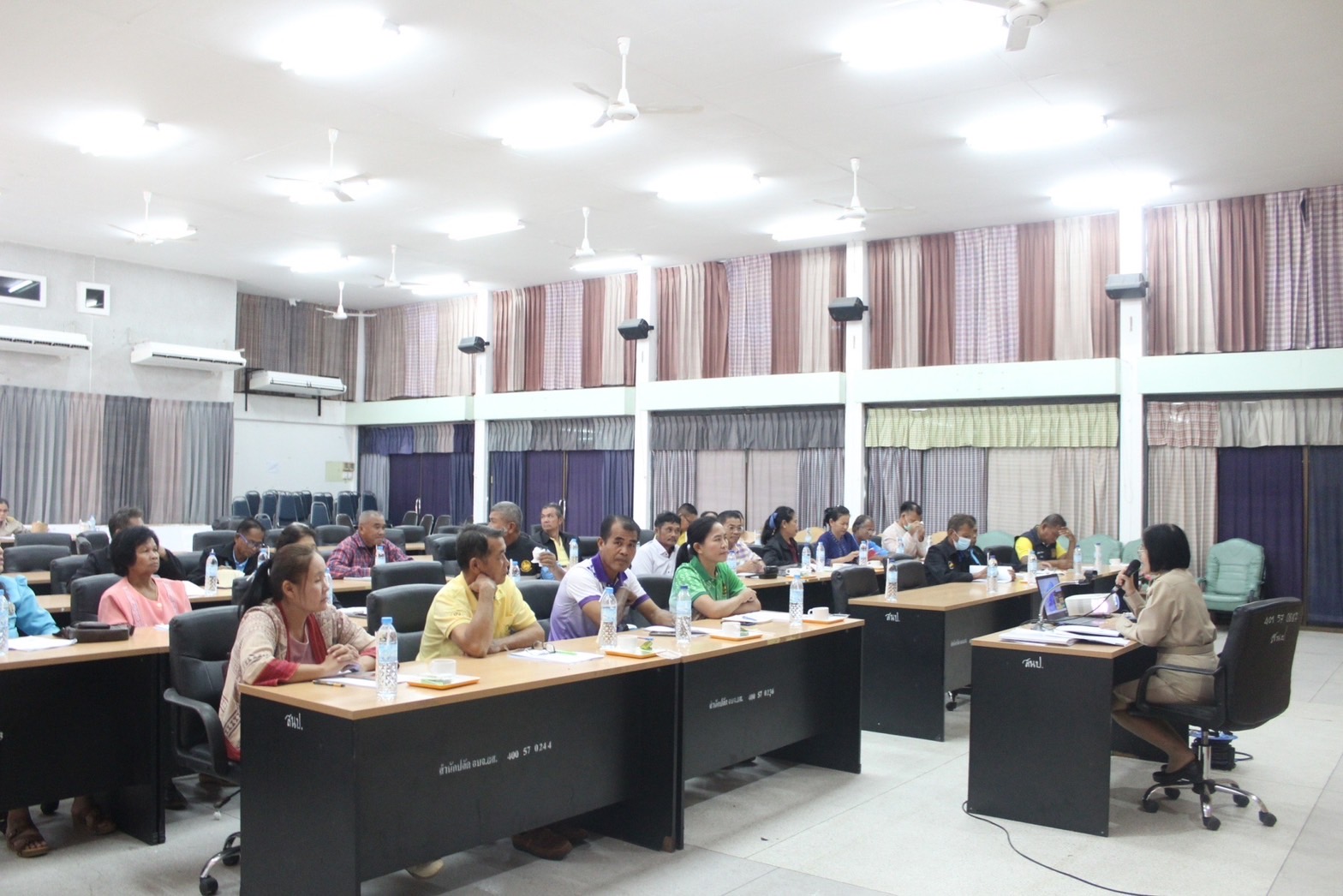 พช.ยโสธร ดำเนินโครงการประชุมเชิงปฏิบัติการส่งเสริมศักยภาพเครือข่ายกลุ่มออมทรัพย์เพื่อการผลิตระดับจังหวัด จังหวัดยโสธร