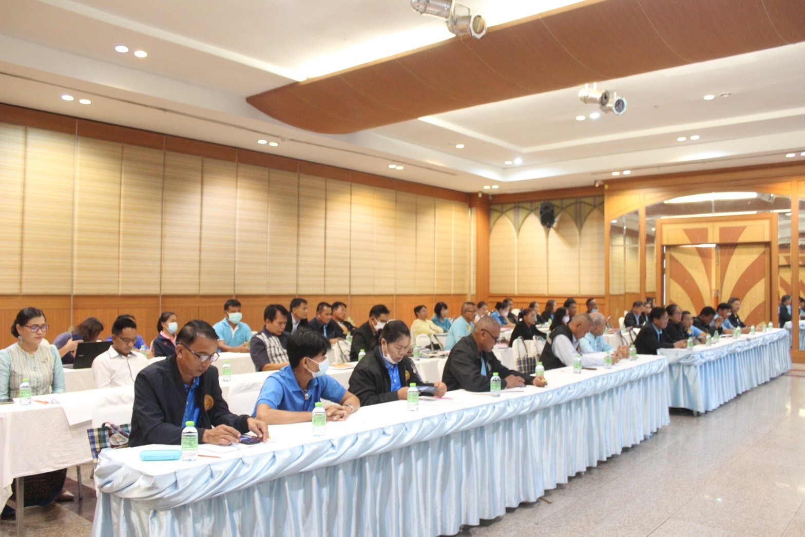 พช.ยโสธร ดำเนินโครงการประชุมเชิงปฏิบัติการเพิ่มศักยภาพคณะกรรมการเครือข่ายกองทุนแม่ของแผ่นดิน จังหวัดยโสธร ประจำปี 2566