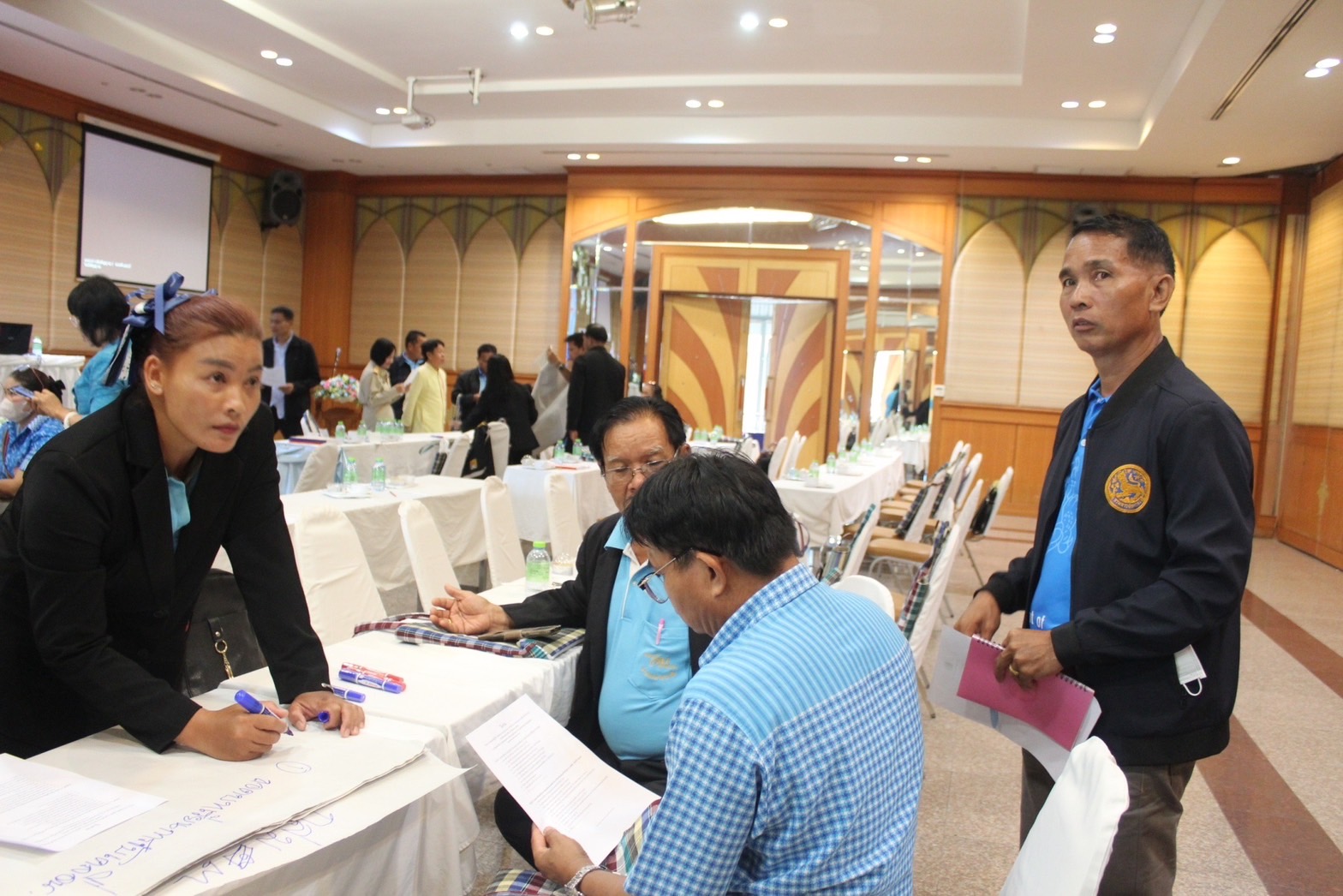 พช.ยโสธร ดำเนินโครงการประชุมเชิงปฏิบัติการเพิ่มศักยภาพคณะกรรมการเครือข่ายกองทุนแม่ของแผ่นดิน จังหวัดยโสธร ประจำปี 2566