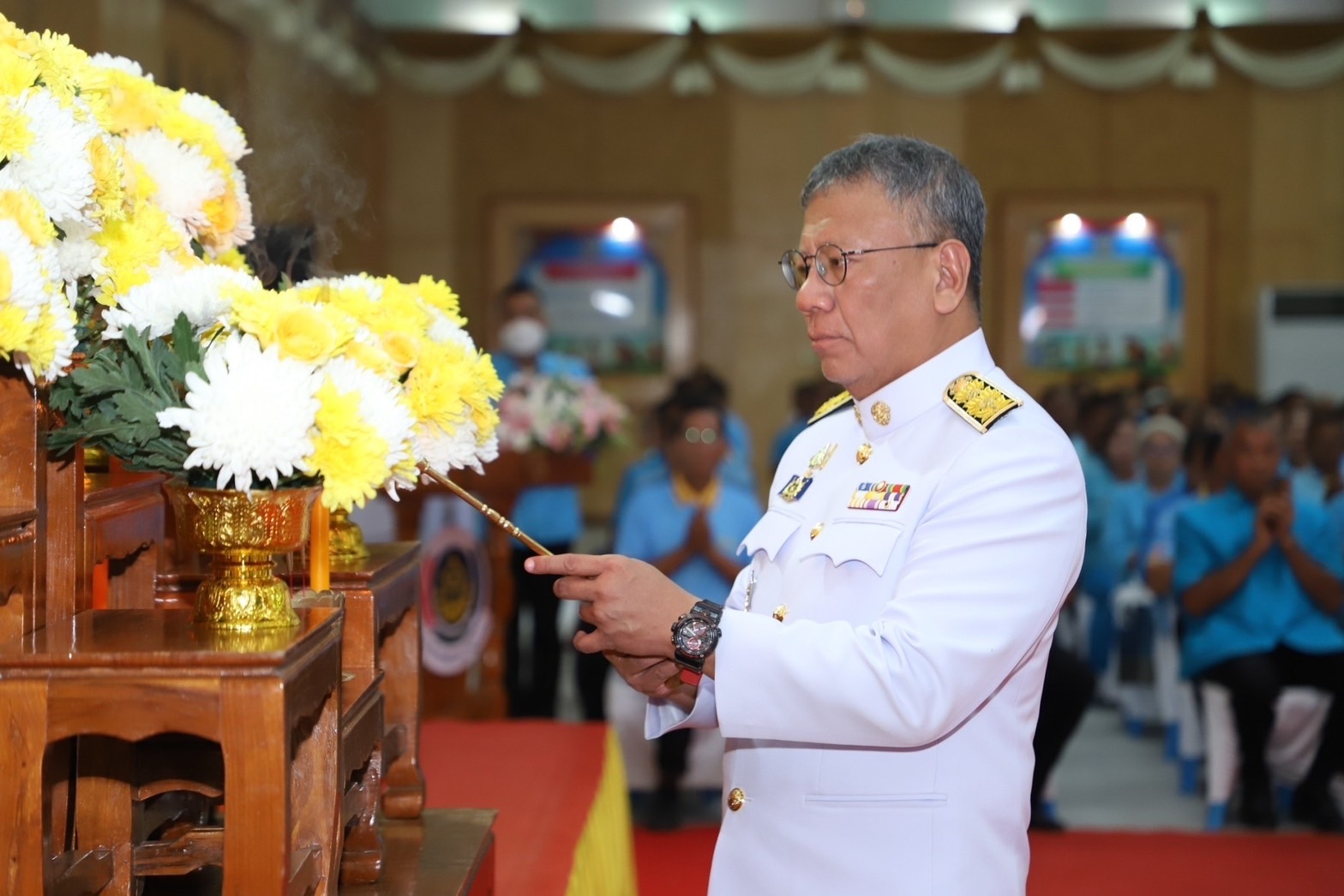 จังหวัดยโสธร จัดงานมหกรรมกองทุนแม่ของแผ่นดินจังหวัดยโสธร ประจำปี 2566 ภายใต้แนวคิด “รวมศรัทธา สืบสานพัฒนา ประชาร่มเย็น”