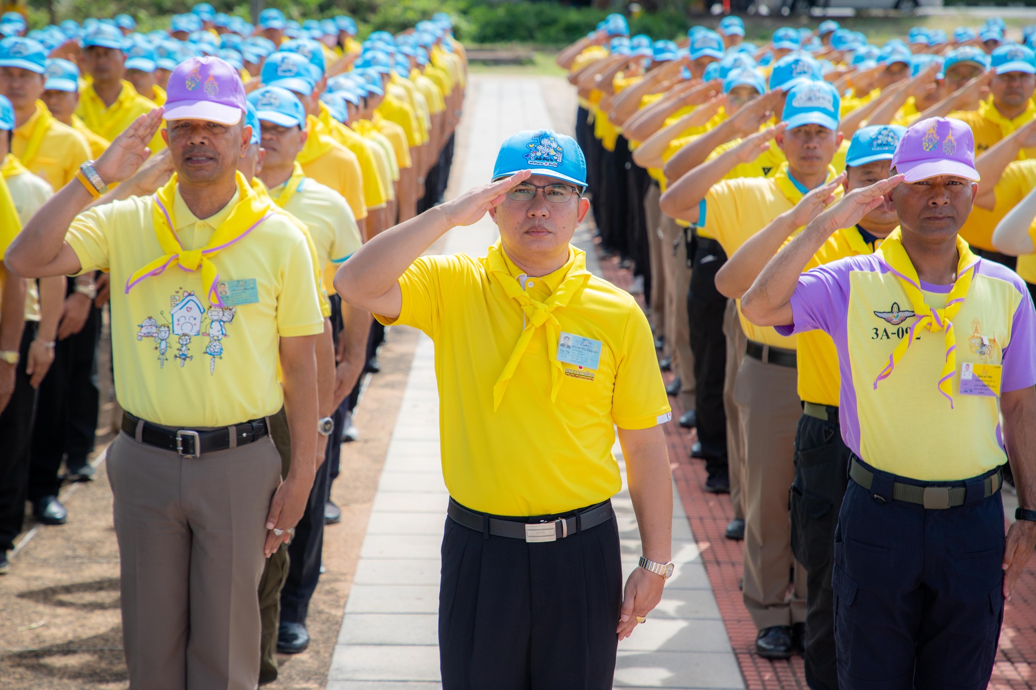 พช.ยโสธร จัดกิจกรรมจิตอาสาพัฒนา เนื่องในวันนวมินทรมหาราช ที่สวนสาธารณะลำทวนฝั่งซ้าย ตำบลตาดทอง อำเภอเมืองยโสธร จังหวัดยโสธร