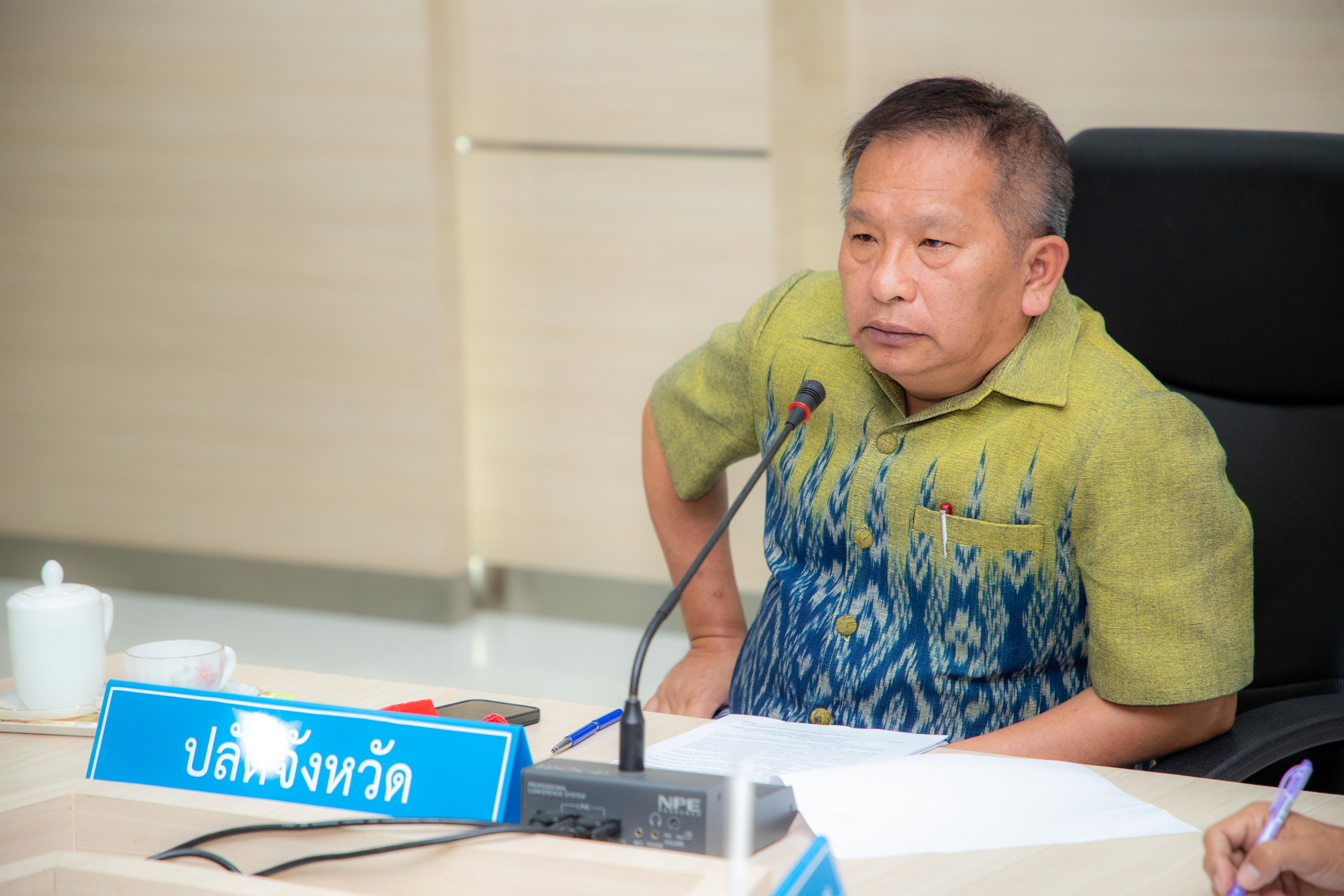 พช.ยโสธร ร่วมประชุมการจัดกิจกรรมขับเคลื่อนการดำเนินงานในพื้นที่ถนนคนเดินเมืองเก่าบ้านสิงห์ท่า ประจำปีงบประมาณ พ.ศ.2567