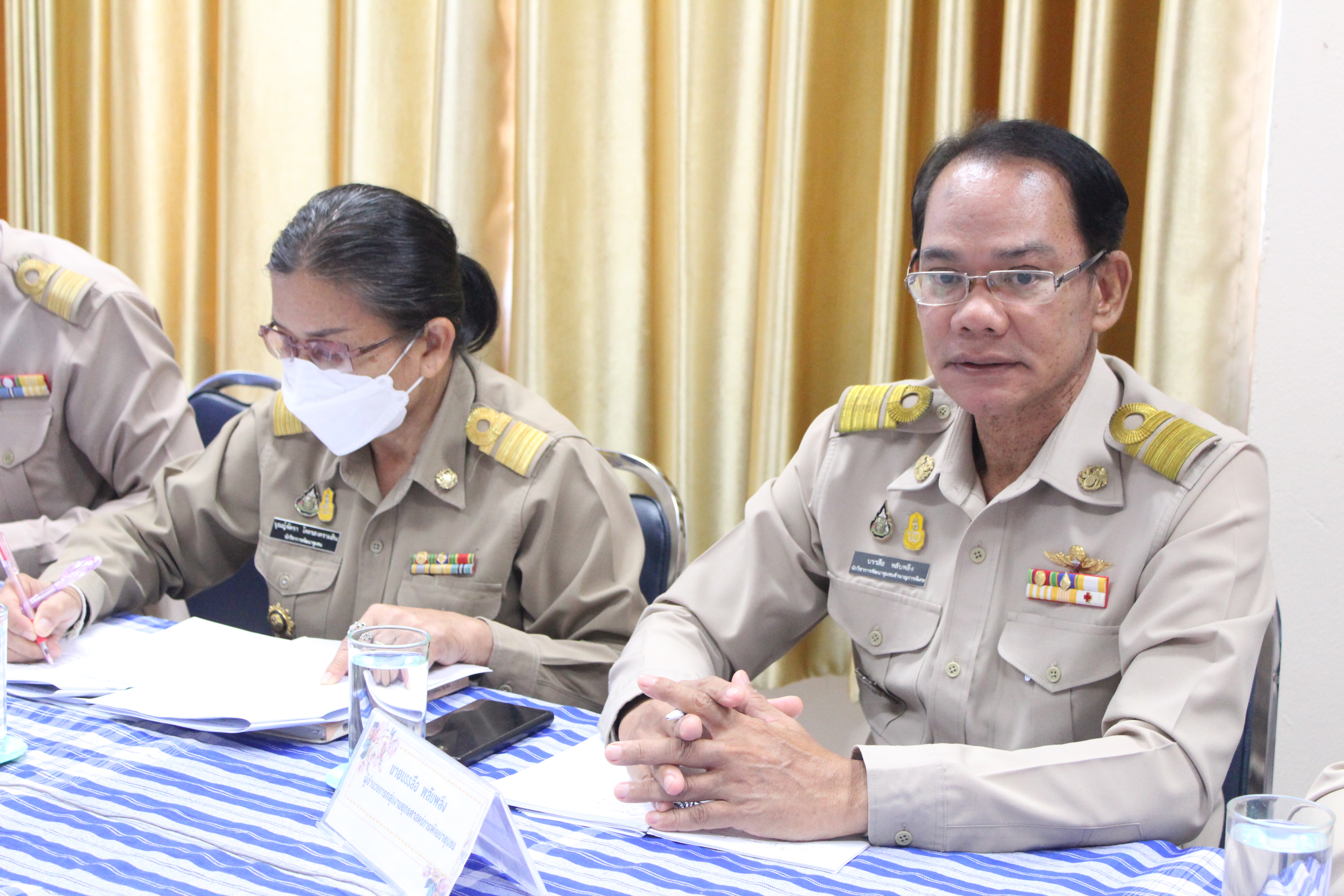 พช.ยโสธร ร่วมประชุมรับมอบนโยบายและแนวทางการดำเนินงานของรัฐมนตรีว่าการกระทรวงมหาดไทย ผ่านระบบวีดิทัศน์ทางไกล Video Conference และทีวี พช.