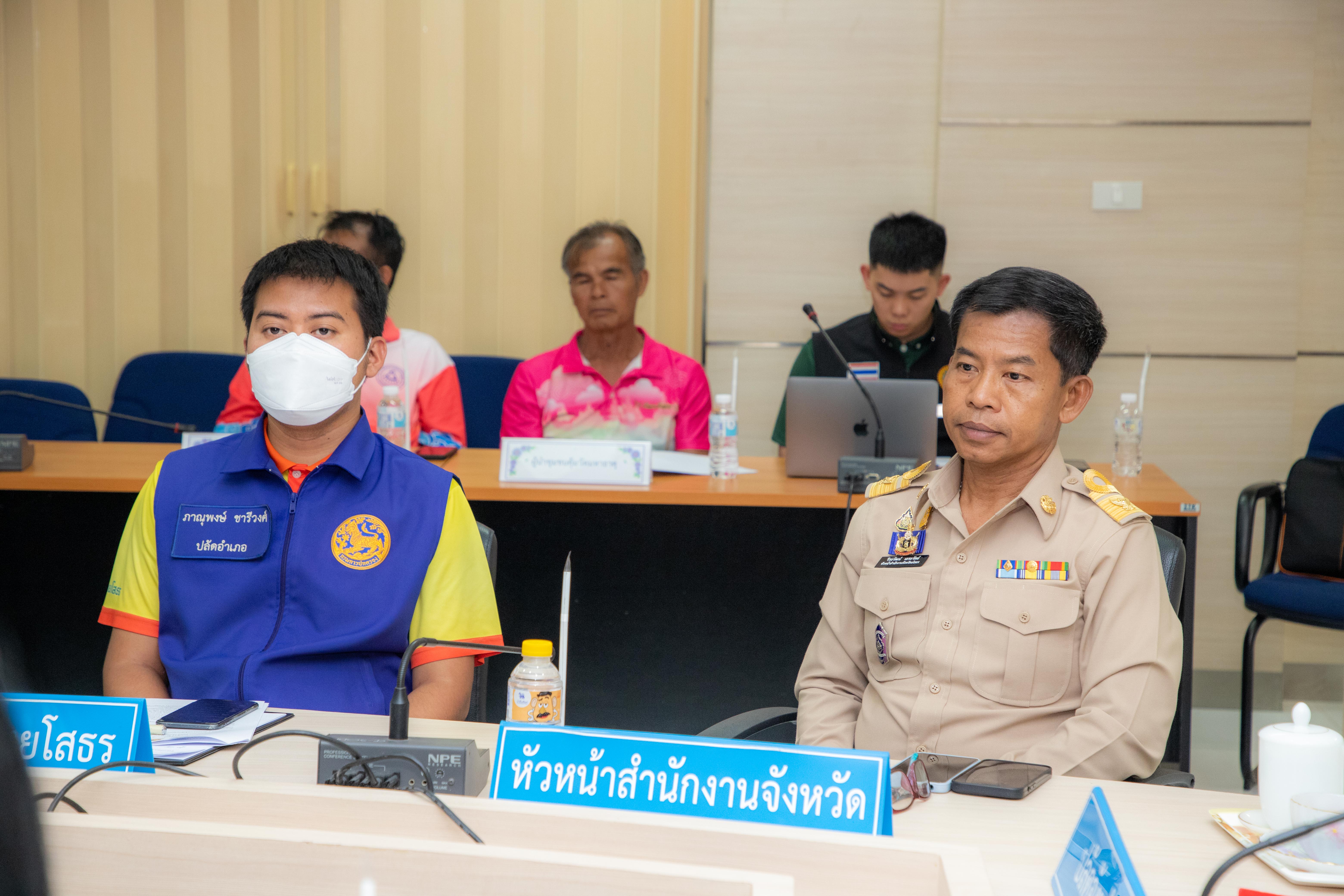 พช.ยโสธร ร่วมประชุมการจัดกิจกรรมขับเคลื่อนการดำเนินงานในพื้นที่ถนนคนเดินเมืองเก่าบ้านสิงห์ท่า ประจำปีงบประมาณ พ.ศ.2567