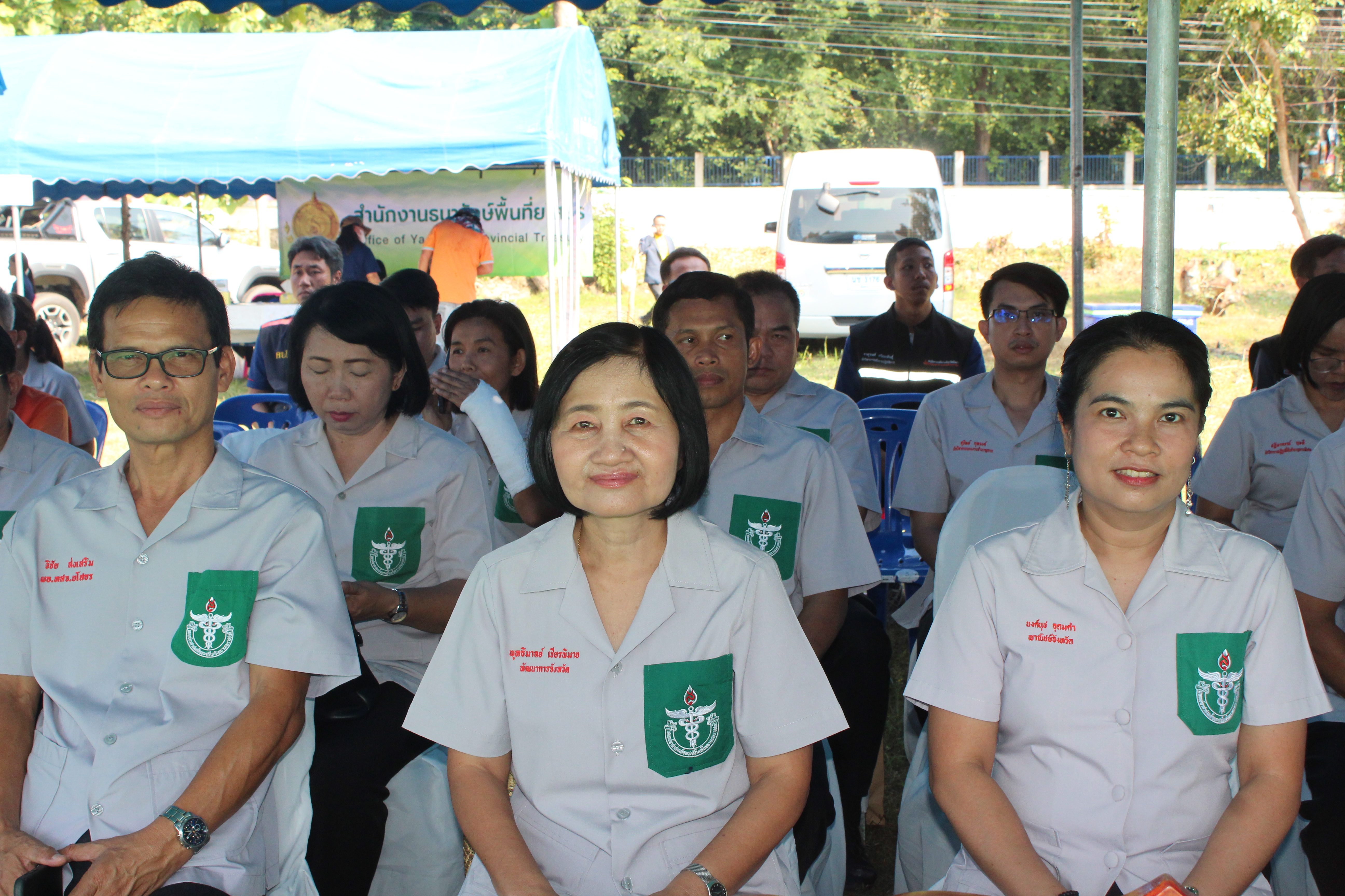พช.ยโสธร ร่วมกิจกรรมหน่วยแพทย์อาสา สมเด็จพระศรีนครินทราบรมราชชนนี (พอ.สว.) ร่วมกับโครงการจังหวัดเคลื่อนที่ “เพิ่มรอยยิ้ม เติมความสุข ให้คนยโสธร”เทิดพระเกียรติเพื่อถวายเป็นพระราชกุศลแด่สมเด็จพระศรีนครินทราบรมราชชนนี เนื่องในวันคล้ายวันพระราชสมภาพ 21 ตุลาคม 2566