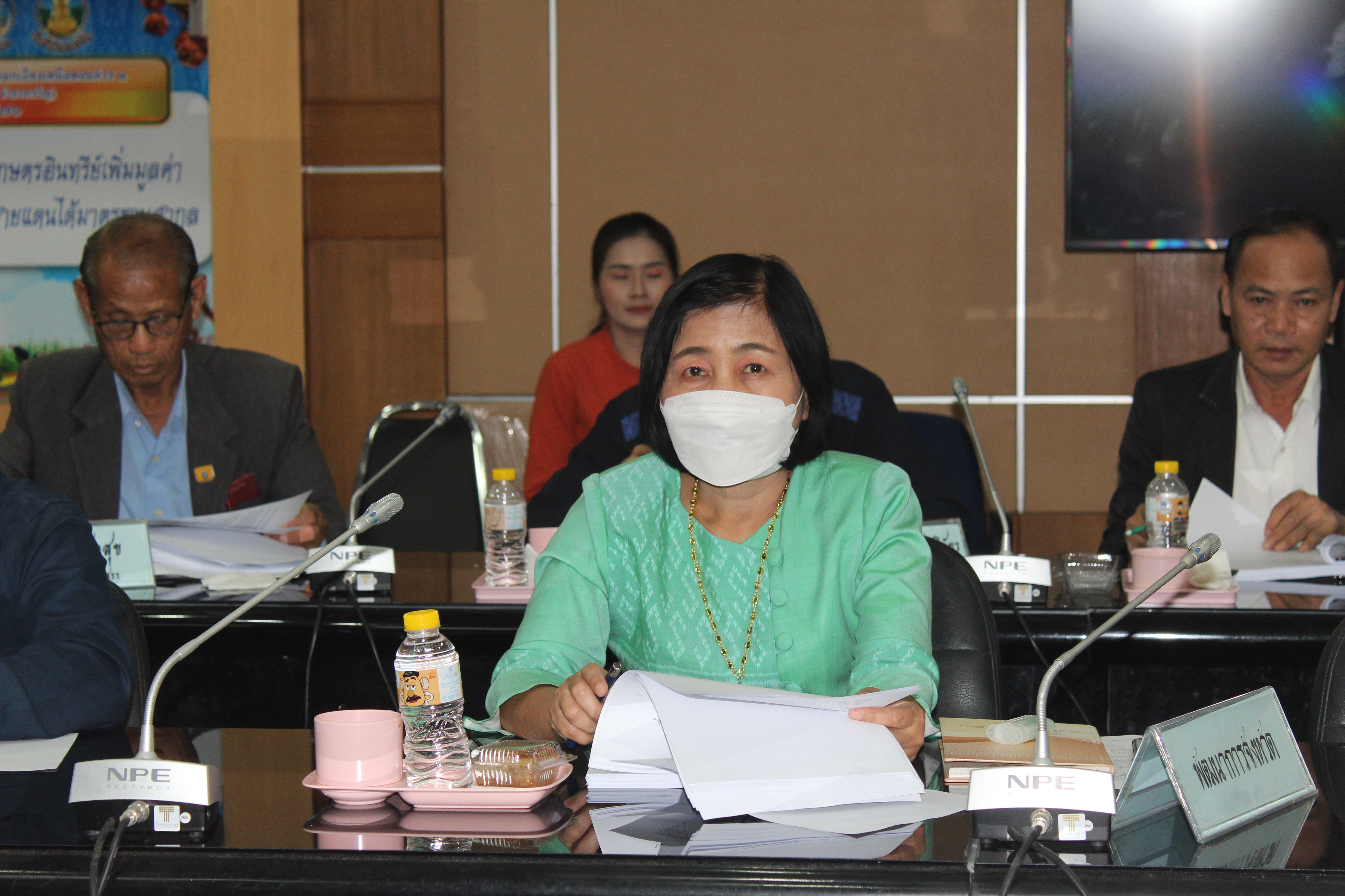 พช.ยโสธร ร่วมประชุมคณะกรรมการพนักงานเทศบาลจังหวัดยโสธร (กทจ.ยโสธร)