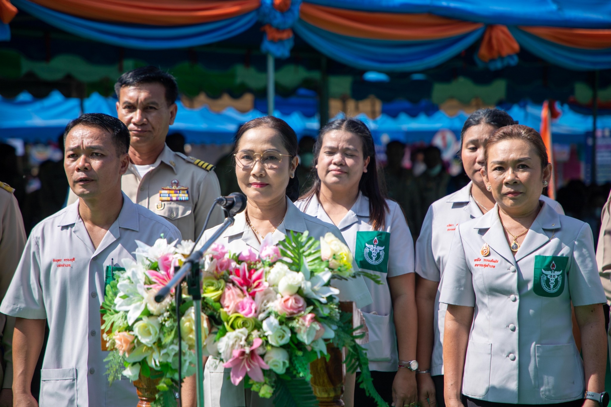 พช.ยโสธร ร่วมกิจกรรมหน่วยแพทย์อาสา สมเด็จพระศรีนครินทราบรมราชชนนี (พอ.สว.) ร่วมกับโครงการจังหวัดเคลื่อนที่ “เพิ่มรอยยิ้ม เติมความสุข ให้คนยโสธร”เทิดพระเกียรติเพื่อถวายเป็นพระราชกุศลแด่สมเด็จพระศรีนครินทราบรมราชชนนี เนื่องในวันคล้ายวันพระราชสมภาพ 21 ตุลาคม 2566