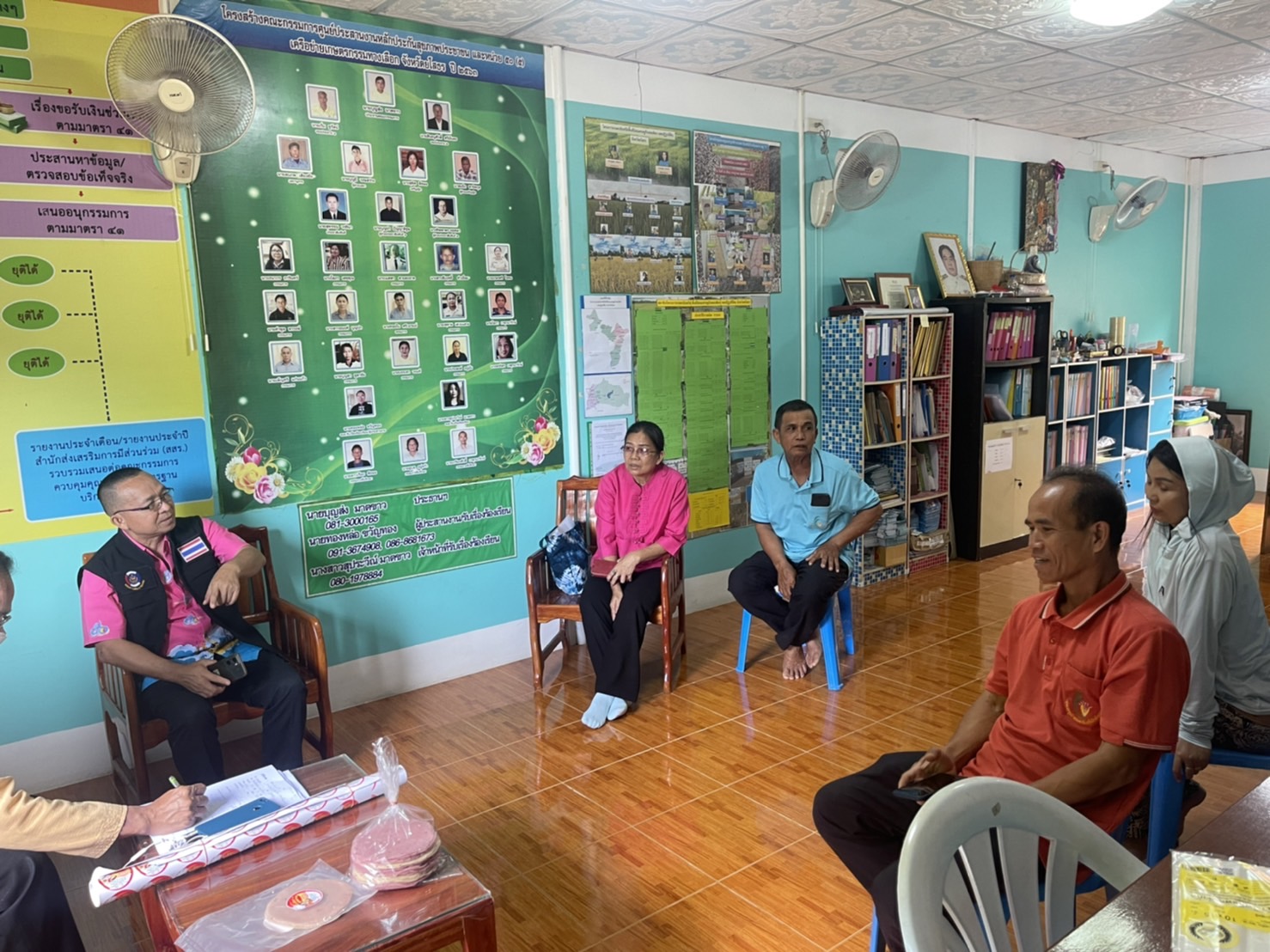 พช.ยโสธร ลงพื้นที่ติดตามและสนับสนุนการพัฒนาผลิตภัณฑ์ OTOP จากภูมิปัญญาท้องถิ่น ในพื้นที่อำเภอกุดชุมและอำเภอไทยเจริญ จังหวัดยโสธร
