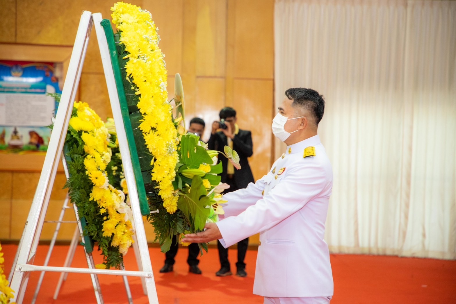 พช.ยโสธร ร่วมทำบุญตักบาตร เนื่องในวันนวมินทรมหาราช 13 ตุลาคม 2566