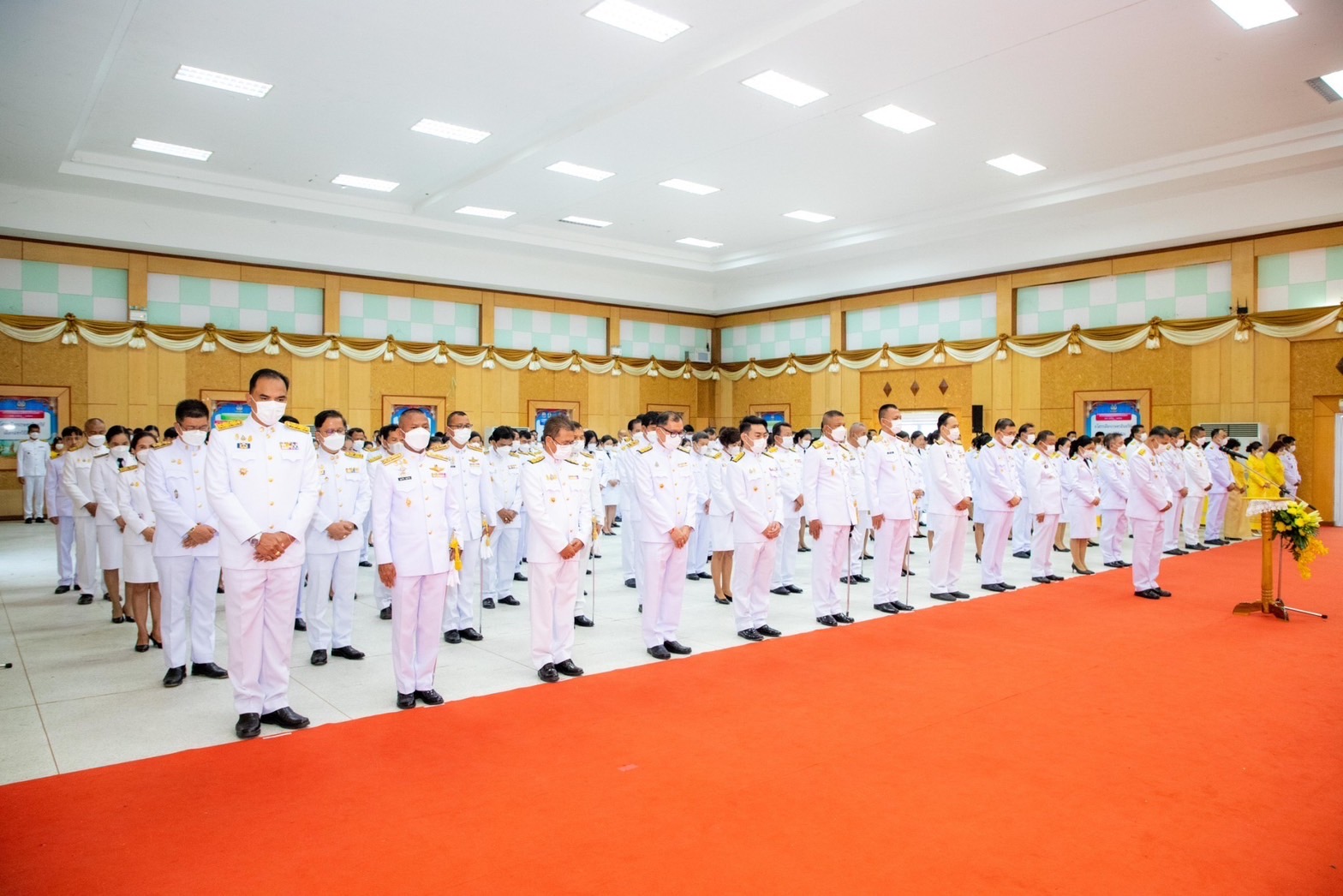 พช.ยโสธร ร่วมทำบุญตักบาตร เนื่องในวันนวมินทรมหาราช 13 ตุลาคม 2566