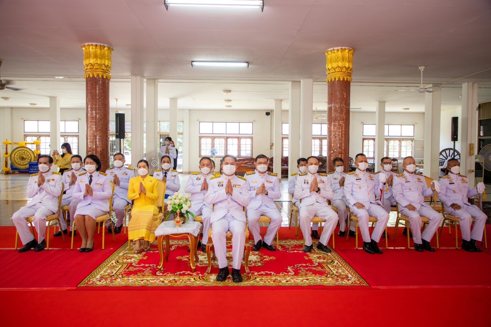 พช.ยโสธร ร่วมพิธีสวดพระพุทธมนต์ เพื่อถวายพระราชกุศลพระบาทสมเด็จพระบรมชน กาธิเบศร มหาภูมิพลอดุลยเดชมหาราชบรมนาถบพิตร เนื่องในวันนวมินทรมหาราช 13 ตุลาคม 2566