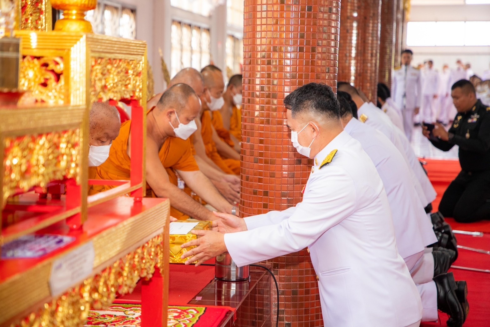 พช.ยโสธร ร่วมพิธีสวดพระพุทธมนต์ เพื่อถวายพระราชกุศลพระบาทสมเด็จพระบรมชน กาธิเบศร มหาภูมิพลอดุลยเดชมหาราชบรมนาถบพิตร เนื่องในวันนวมินทรมหาราช 13 ตุลาคม 2566