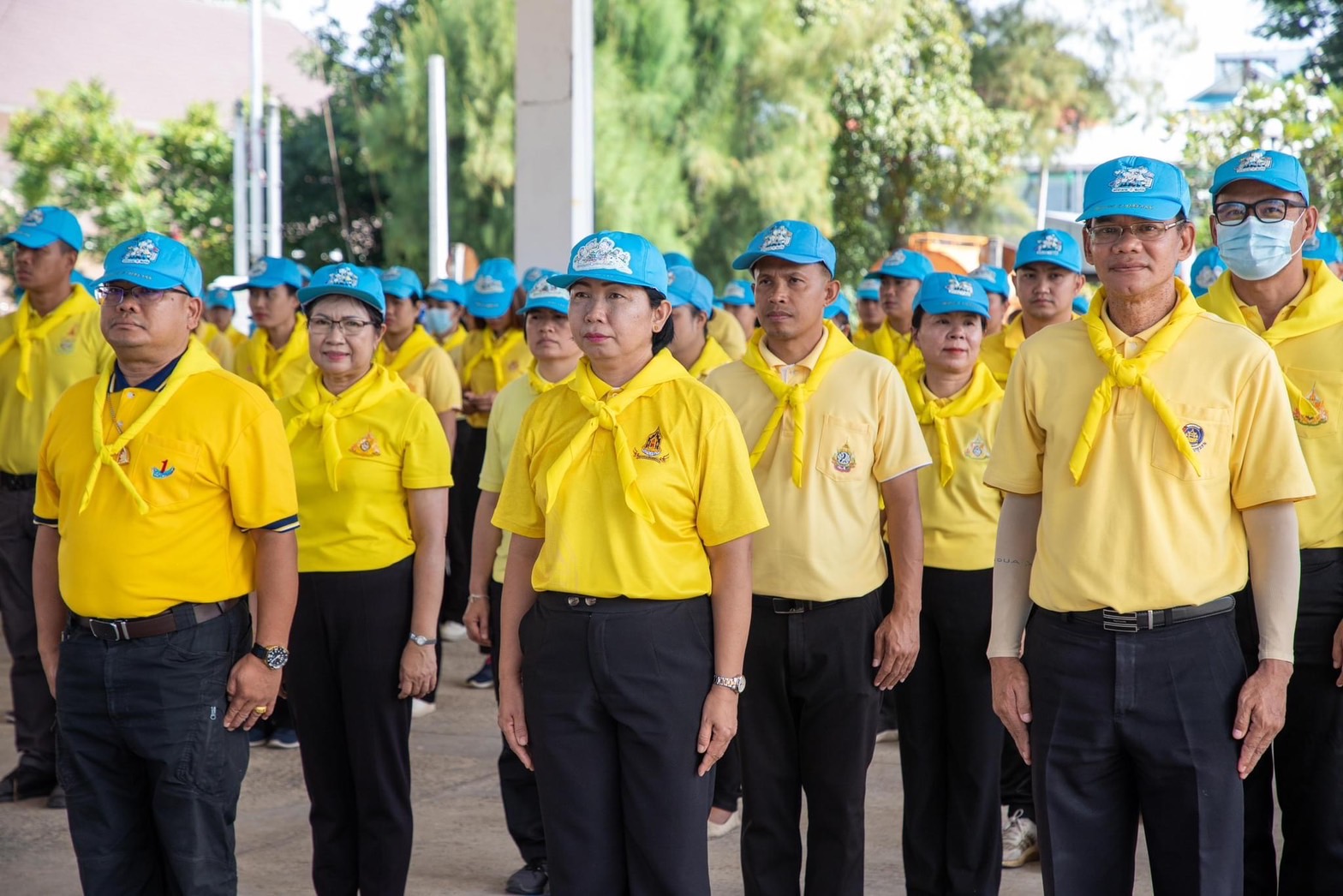 พช.ยโสธร ร่วมกิจกรรมจิตอาสาพัฒนาบำเพ็ญสาธารณประโยชน์และบำเพ็ญสาธารณกุศล เนื่องในวันคล้ายวันสวรรคตพระบาทสมเด็จพระจุลจอมเกล้าเจ้าอยู่หัว รัชกาลที่ 5 วันปิยมหาราช ประจำปี 2566