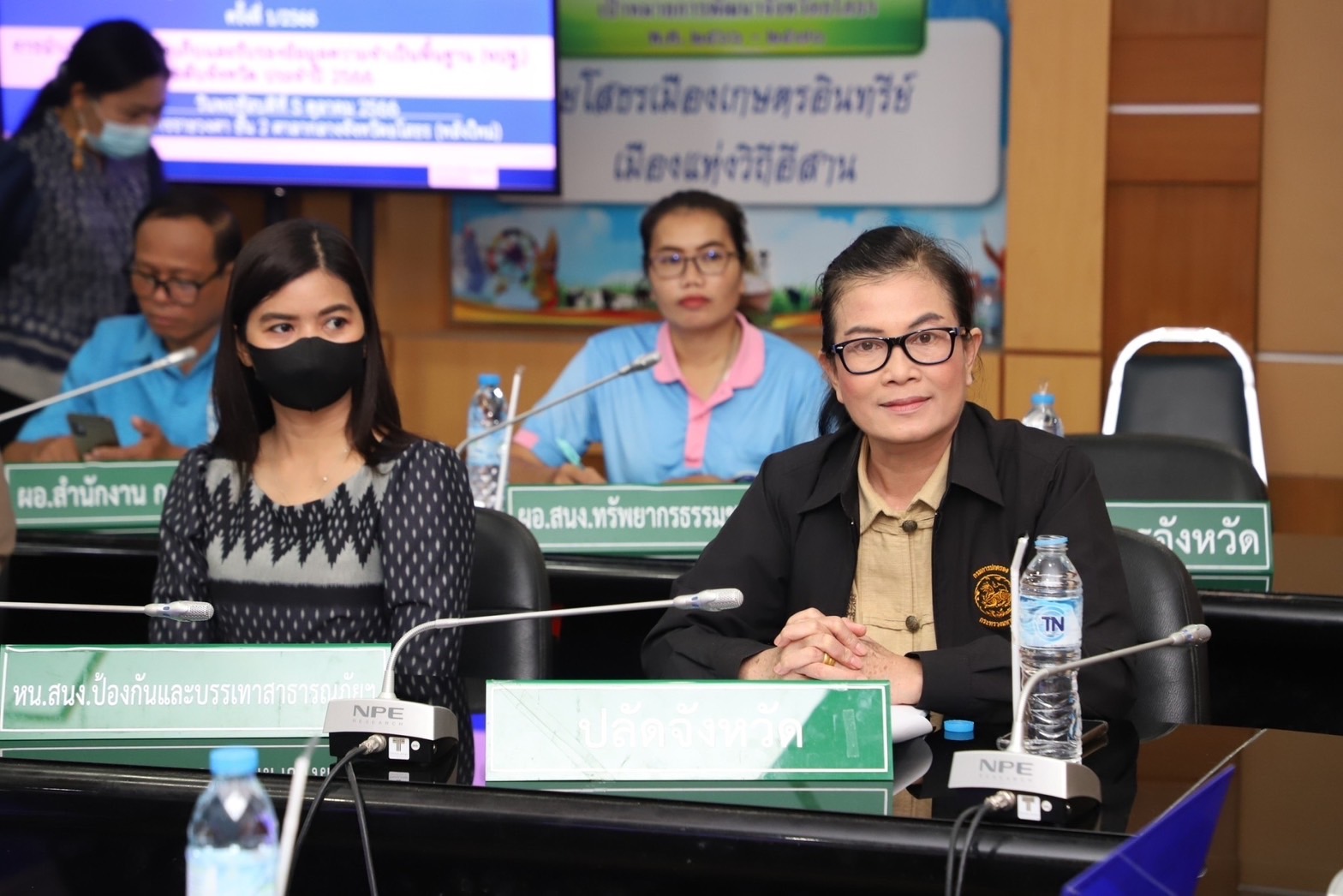 จังหวัดยโสธร ประชุมคณะทำงานบริหารการจัดเก็บข้อมูลความจำเป็นพื้นฐาน (จปฐ.)และข้อมูลพื้นฐานระดับหมู่บ้าน (กชช.2ค) จังหวัดยโสธร ประจำปี พ.ศ.2566 ครั้งที่ 1/2566