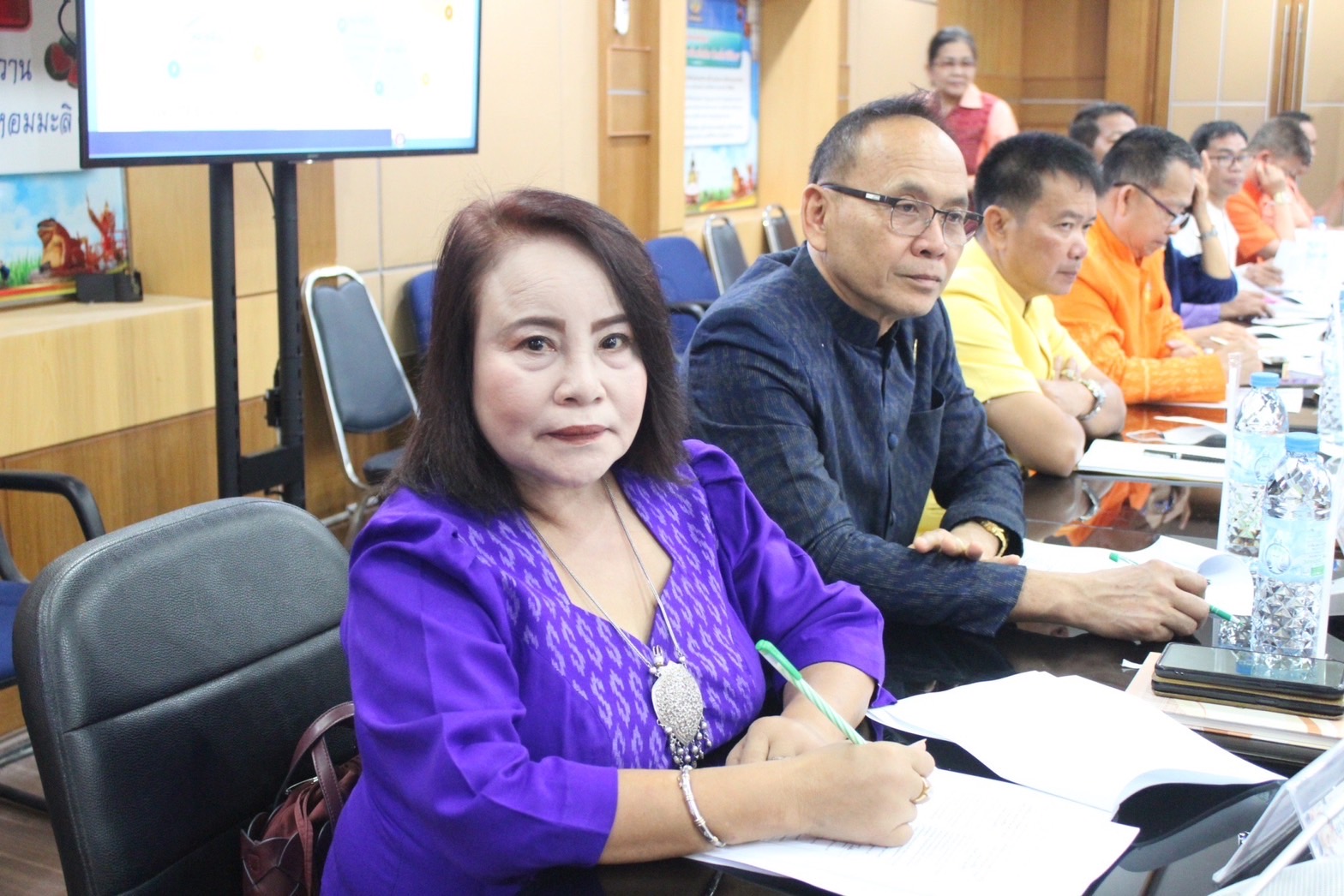 จังหวัดยโสธร ประชุมคณะทำงานบริหารการจัดเก็บข้อมูลความจำเป็นพื้นฐาน (จปฐ.)และข้อมูลพื้นฐานระดับหมู่บ้าน (กชช.2ค) จังหวัดยโสธร ประจำปี พ.ศ.2566 ครั้งที่ 1/2566