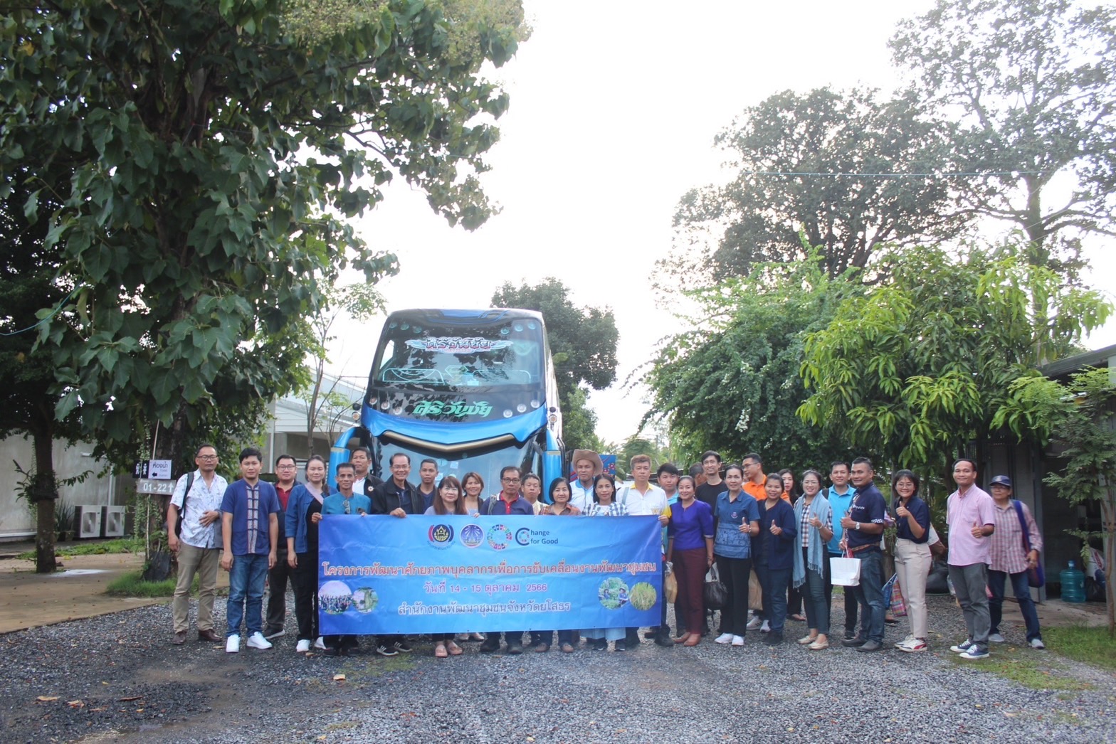 พช.ยโสธร ดำเนินโครงการพัฒนาศักยภาพบุคลากรเพื่อการขับเคลื่อนงานพัฒนาชุมชน สำนักงานพัฒนาชุมชนจังหวัดยโสธร ระหว่างวันที่ 14-15 ตุลาคม 2566