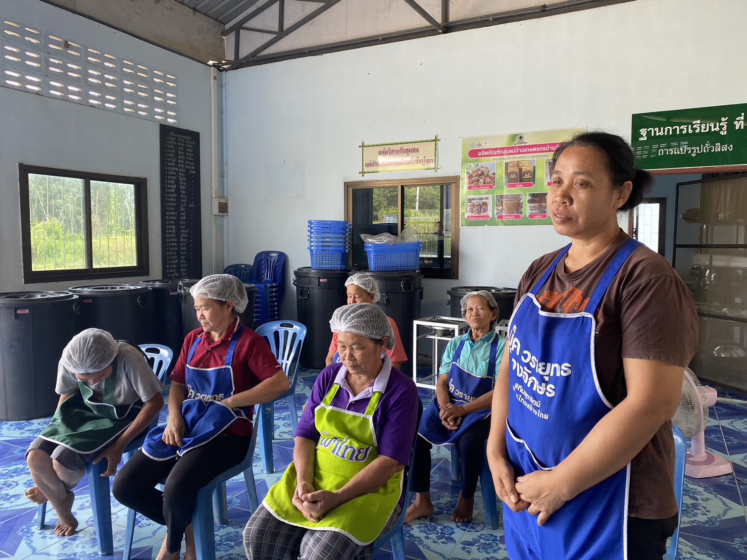 พช.ยโสธร ลงพื้นที่ติดตามและสนับสนุนการพัฒนาผลิตภัณฑ์ OTOP จากภูมิปัญญาท้องถิ่น ในพื้นที่อำเภอค้อวัง มหาชนะชัย จังหวัดยโสธร