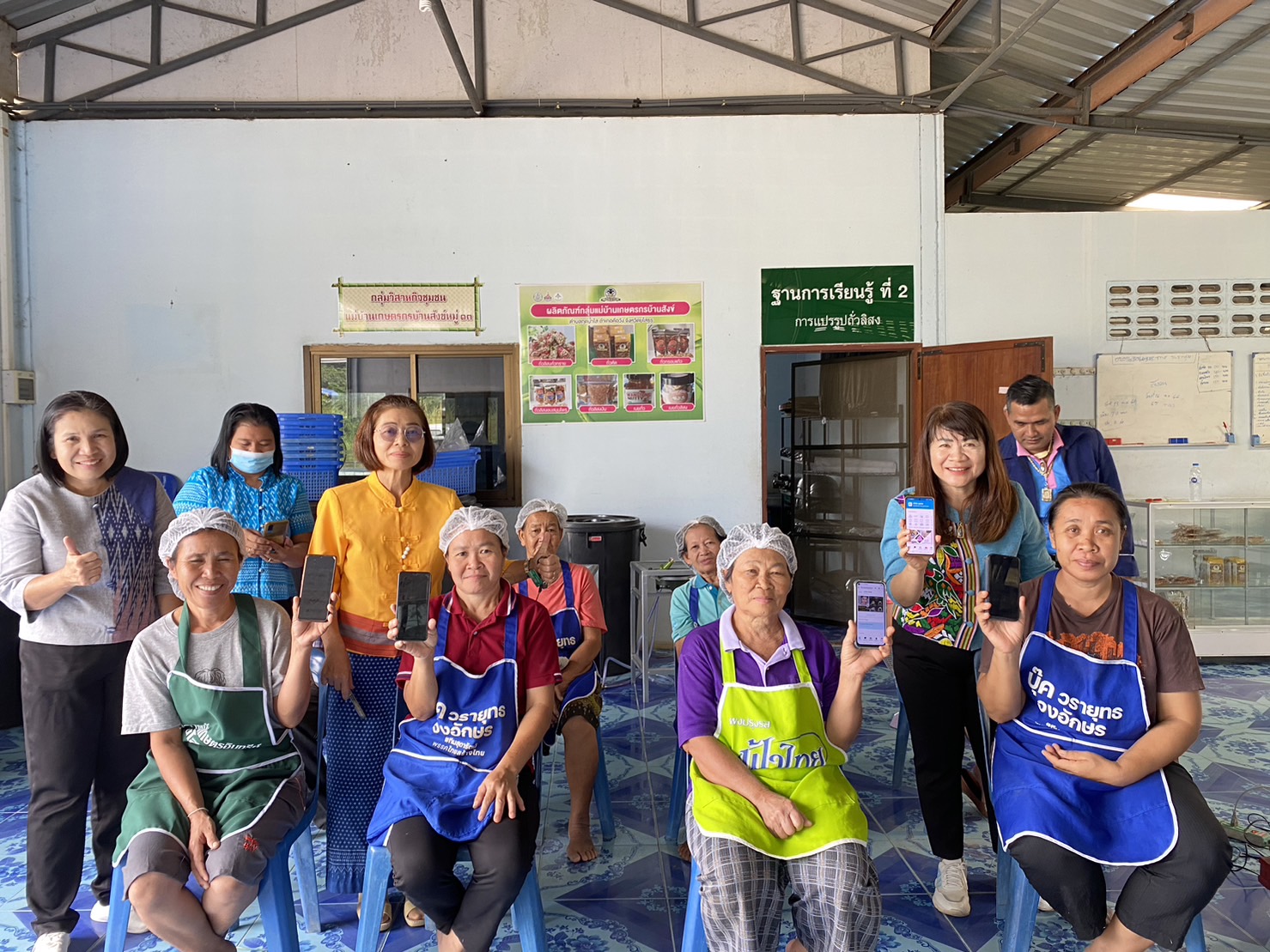 พช.ยโสธร ลงพื้นที่ติดตามและสนับสนุนการพัฒนาผลิตภัณฑ์ OTOP จากภูมิปัญญาท้องถิ่น ในพื้นที่อำเภอค้อวัง มหาชนะชัย จังหวัดยโสธร