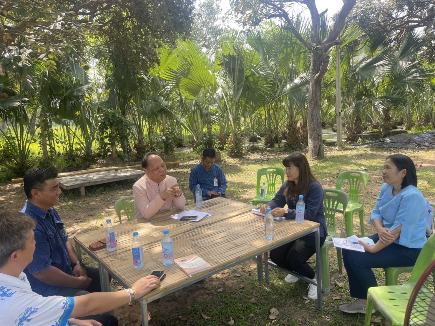 พช.ยโสธร ต้อนรับ ผู้อำนวยการสถาบันการพัฒนาชุมชน กรมการพัฒนาชุมชน ลงพื้นที่เตรียมความพร้อม ศูนย์เรียนรู้ CLM ตำบลบึงแก อำเภอมหาชนะชัย จังหวัดยโสธร เข้าร่วมโครงการต่อยอดพื้นที่ทฤษฎีใหม่เพื่อพัฒนาคุณภาพชีวิตและยกระดับเศรษฐกิจฐานรากด้วยโมเดลเศรษฐกิจใหม่ กรมการพัฒนาชุมชน