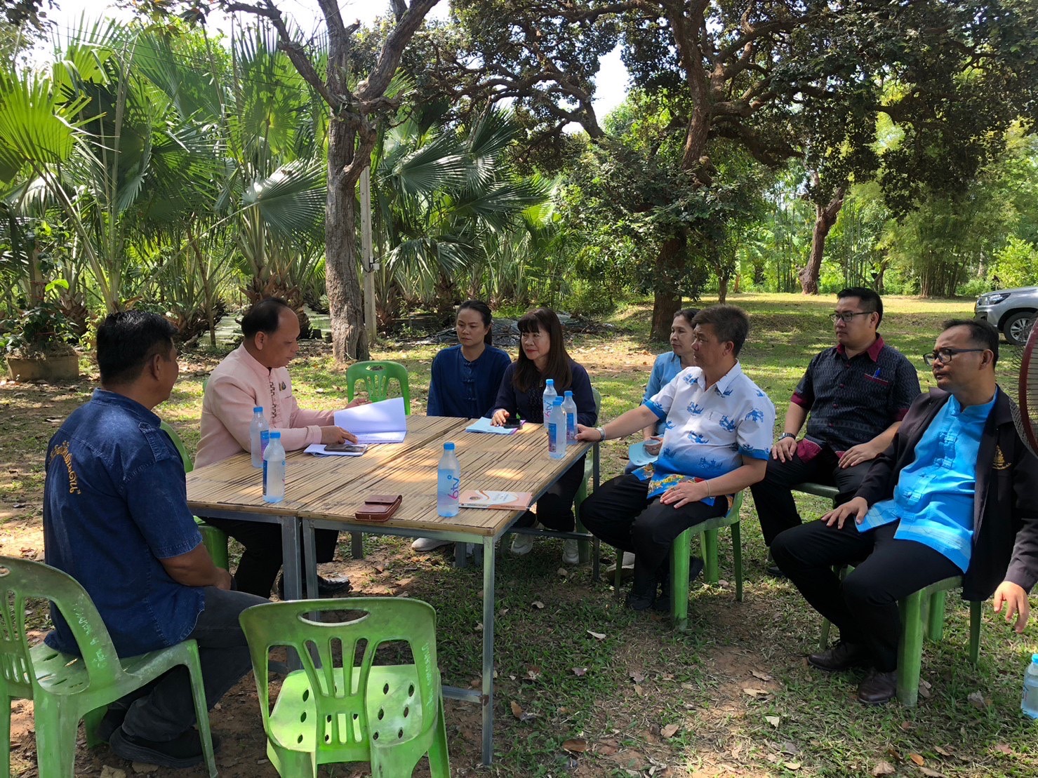 พช.ยโสธร ต้อนรับ ผู้อำนวยการสถาบันการพัฒนาชุมชน กรมการพัฒนาชุมชน ลงพื้นที่เตรียมความพร้อม ศูนย์เรียนรู้ CLM ตำบลบึงแก อำเภอมหาชนะชัย จังหวัดยโสธร เข้าร่วมโครงการต่อยอดพื้นที่ทฤษฎีใหม่เพื่อพัฒนาคุณภาพชีวิตและยกระดับเศรษฐกิจฐานรากด้วยโมเดลเศรษฐกิจใหม่ กรมการพัฒนาชุมชน