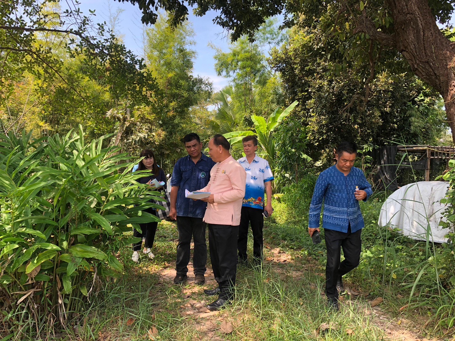 พช.ยโสธร ต้อนรับ ผู้อำนวยการสถาบันการพัฒนาชุมชน กรมการพัฒนาชุมชน ลงพื้นที่เตรียมความพร้อม ศูนย์เรียนรู้ CLM ตำบลบึงแก อำเภอมหาชนะชัย จังหวัดยโสธร เข้าร่วมโครงการต่อยอดพื้นที่ทฤษฎีใหม่เพื่อพัฒนาคุณภาพชีวิตและยกระดับเศรษฐกิจฐานรากด้วยโมเดลเศรษฐกิจใหม่ กรมการพัฒนาชุมชน