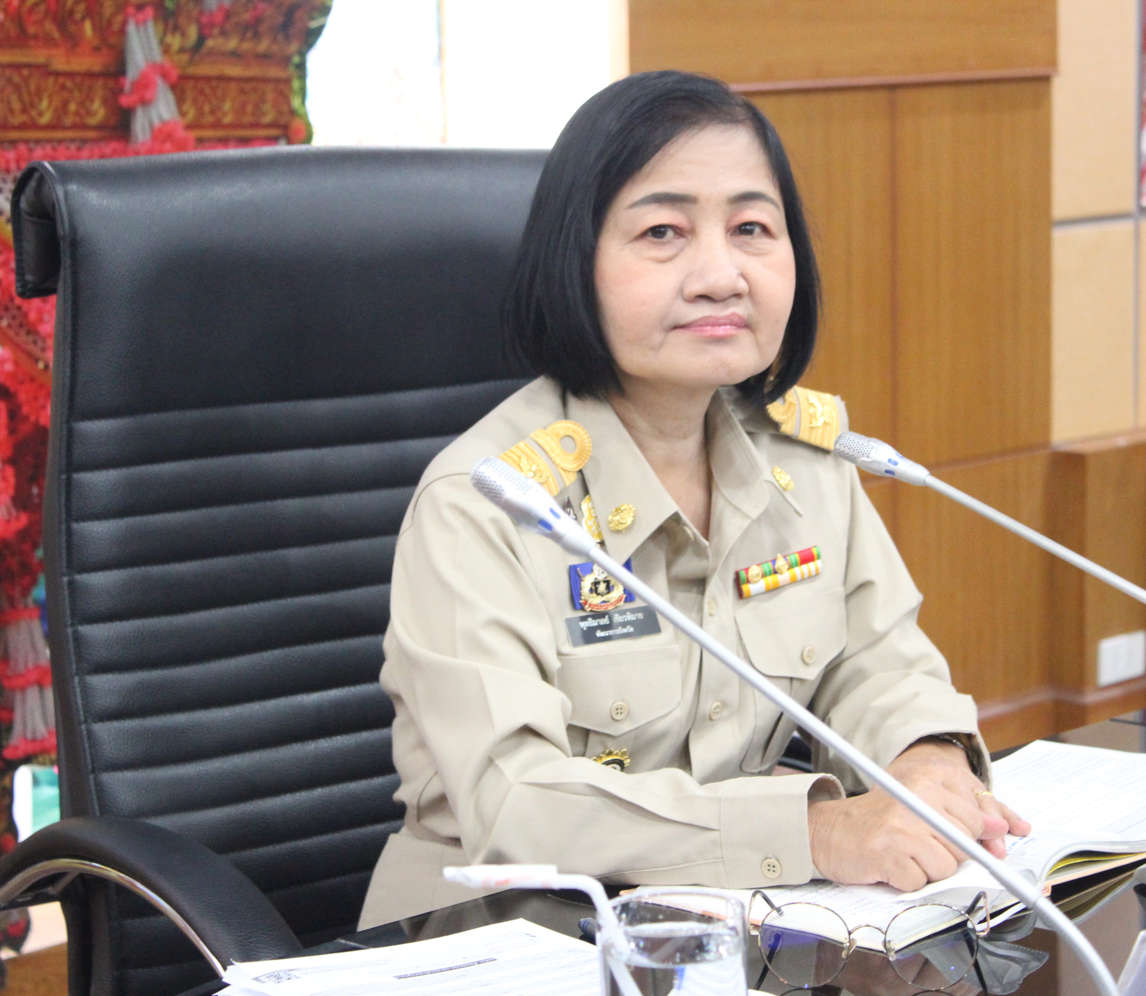 พช.ยโสธร ประชุมเจ้าหน้าที่พัฒนาชุมชนสำนักงานพัฒนาชุมชน จังหวัดยโสธร เพื่อเตรียมความพร้อมในการขับเคลื่อนงานพัฒนาชุมชน ในไตรมาส 1/2567