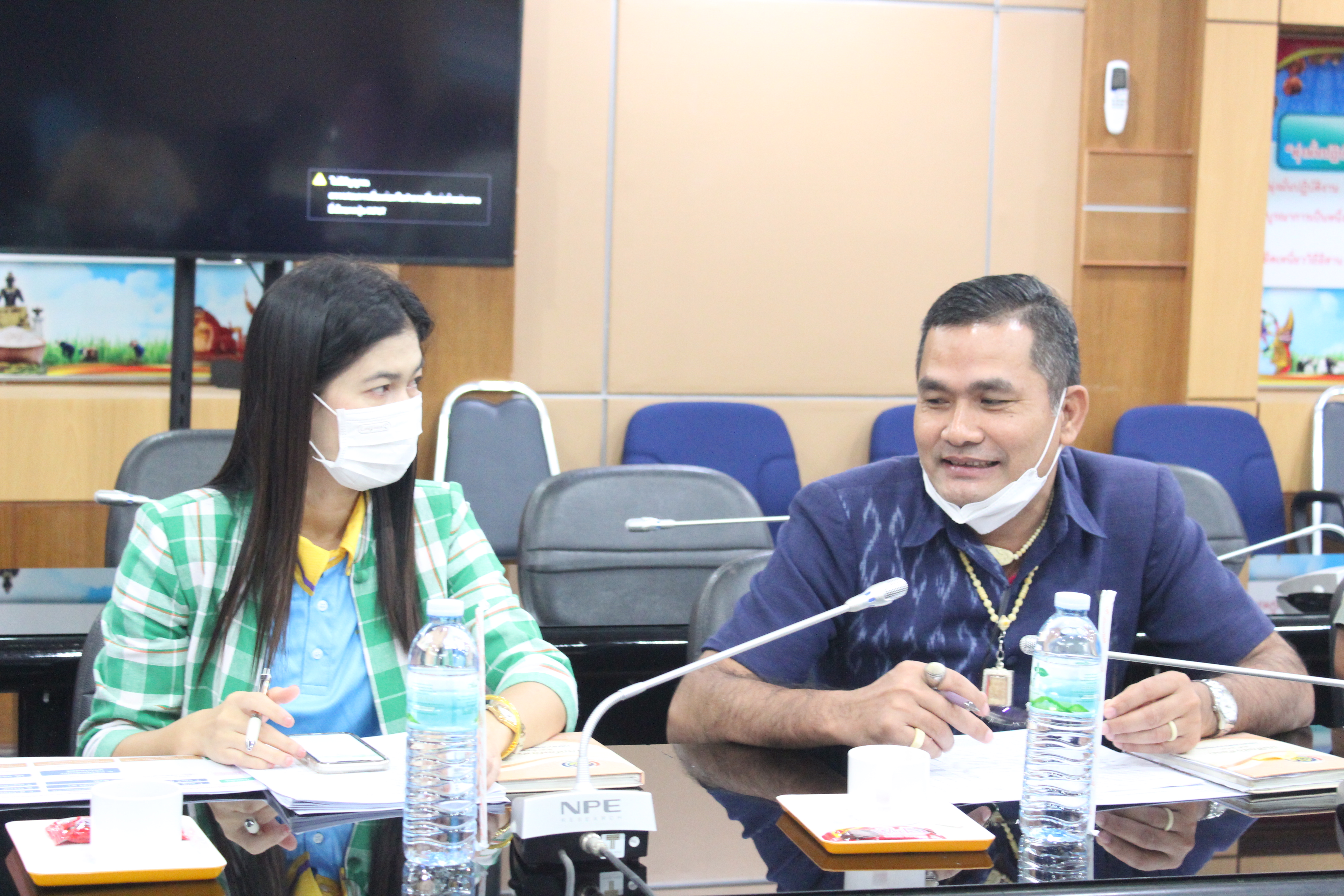 พช.ยโสธร ประชุมเจ้าหน้าที่พัฒนาชุมชนสำนักงานพัฒนาชุมชน จังหวัดยโสธร เพื่อเตรียมความพร้อมในการขับเคลื่อนงานพัฒนาชุมชน ในไตรมาส 1/2567