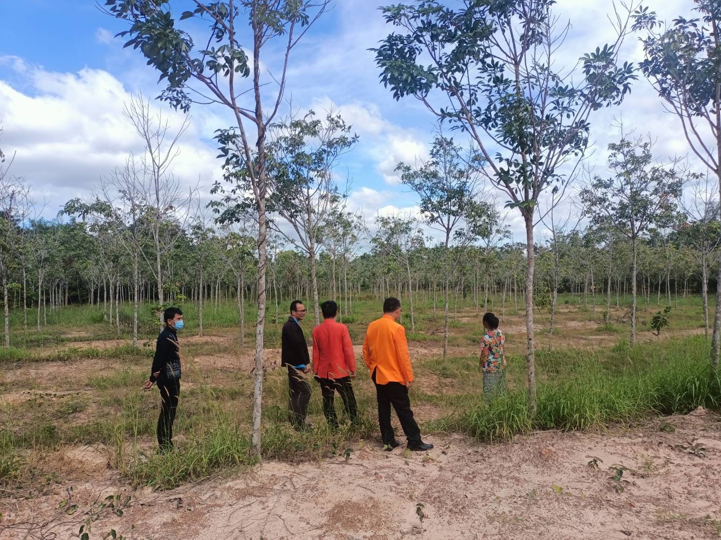 พช.ยโสธร ลงพื้นที่ ติดตามการดำเนินงานศูนย์เรียนรู้ทฤษฎีใหม่รูปแบบ “โคก หนอง นา” ตามโครงการโครงการพัฒนาหมู่บ้านเศรษฐกิจพอเพียง ประจำปีงบประมาณ พ.ศ. 2564 และปีงบประมาณ พ.ศ. 2567