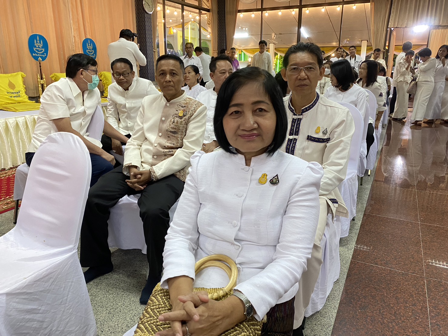 พช.ยโสธร ร่วมพิธีสมโภชผ้าพระกฐินพระราชทานกรมการพัฒนาชุมชน ประจำปีพุทธศักราช 2566