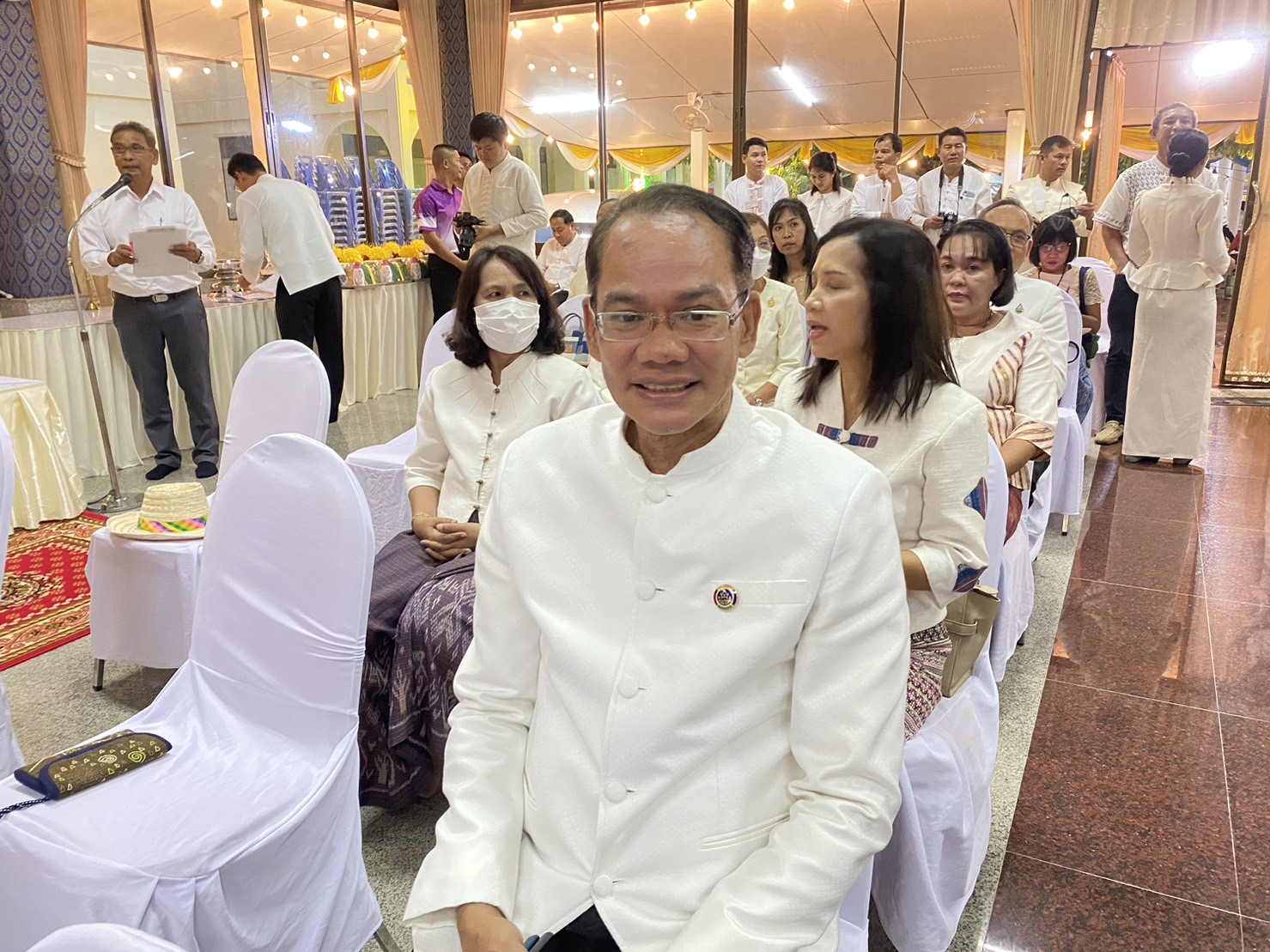 พช.ยโสธร ร่วมพิธีสมโภชผ้าพระกฐินพระราชทานกรมการพัฒนาชุมชน ประจำปีพุทธศักราช 2566