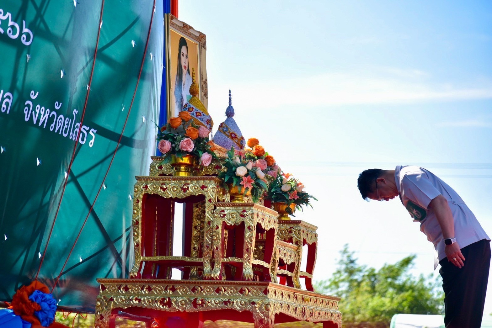 พช.ยโสธร ร่วมกิจกรรมหน่วยแพทย์อาสา สมเด็จพระศรีนครินทราบรมราชชนนี (พอ.สว.) ร่วมกับโครงการจังหวัดเคลื่อนที่ “เพิ่มรอยยิ้ม เติมความสุข ให้คนยโสธร”