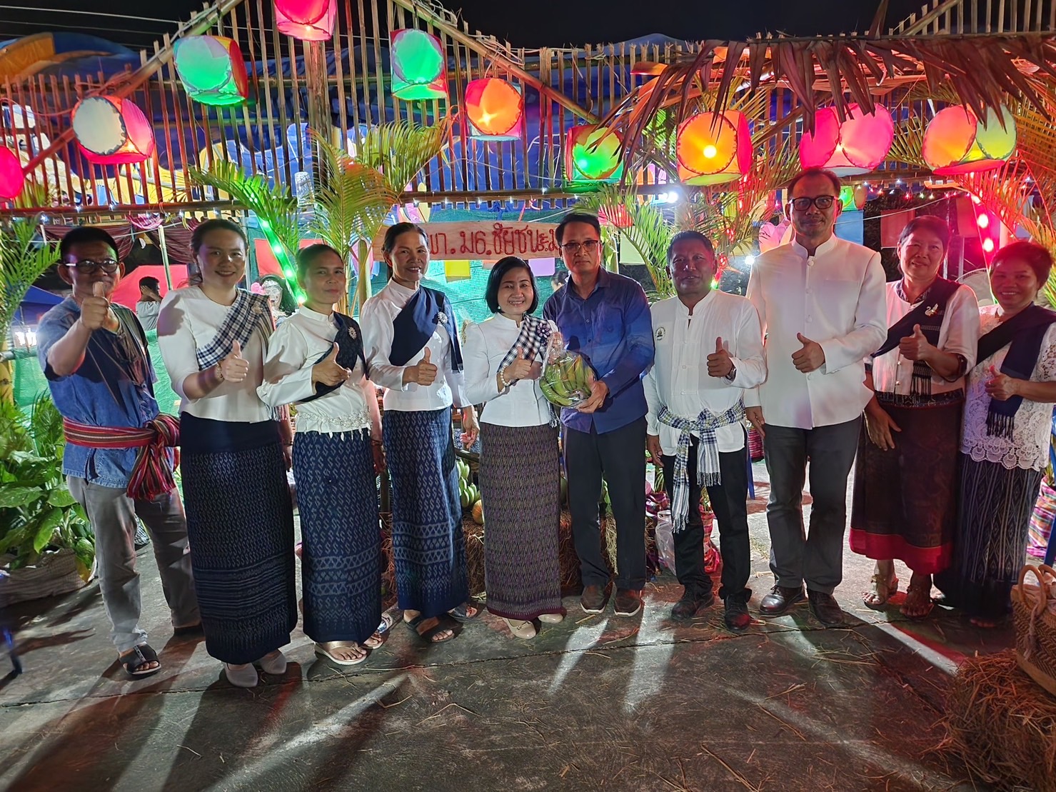 พช.ยโสธร ร่วมพิธีเปิดงานประเพณีออกพรรษาที่บึงแก แห่ไฟโมงเมง ระหว่างวันที่ 27-28 ตุลาคม 2566