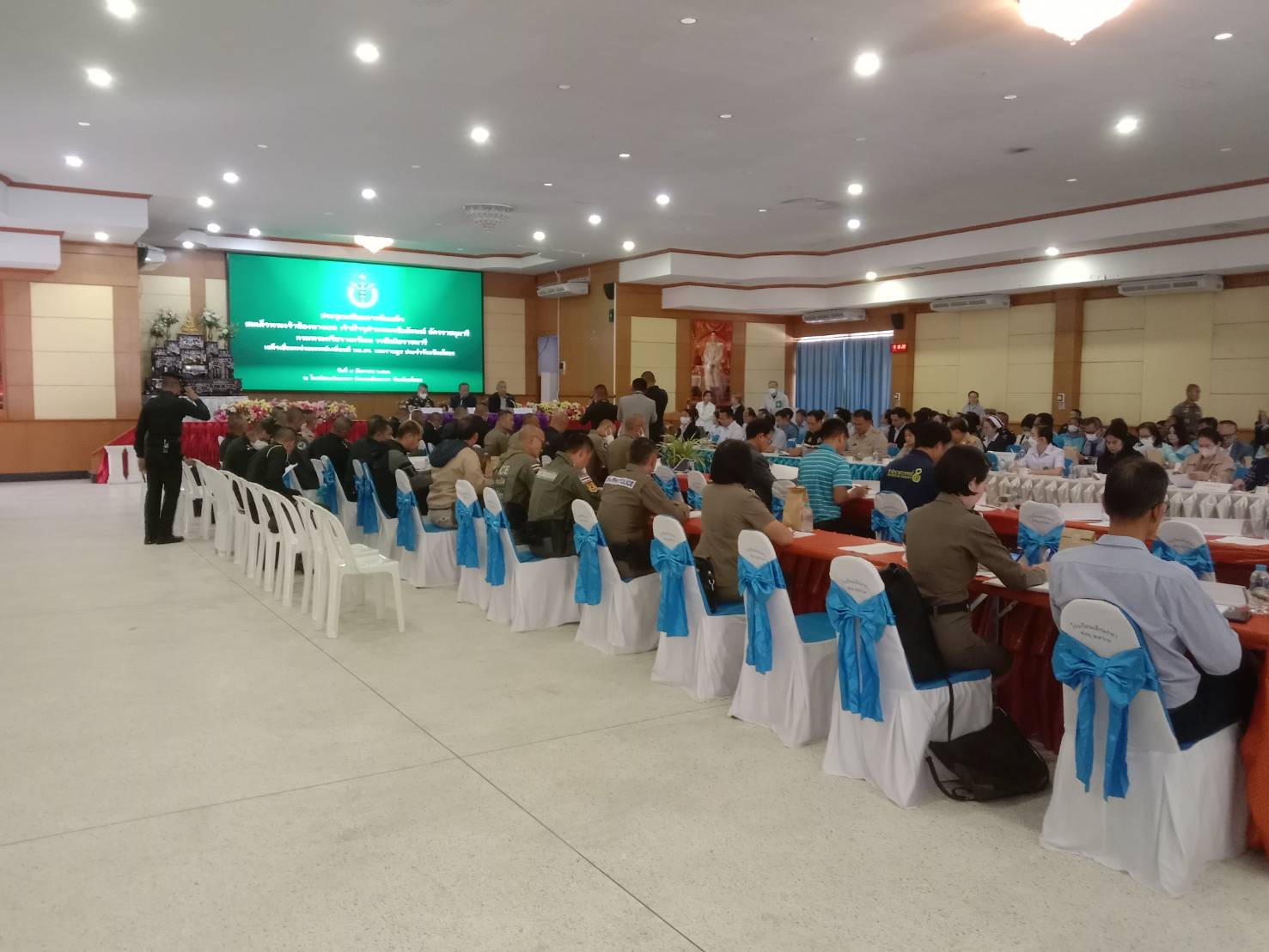 พช.ยโสธร ร่วมประชุมเตรียมรับเสด็จสมเด็จพระเจ้าน้องนางเธอ เจ้าฟ้าจุฬาภรณลัยลักษณ์ อัครราชกุมารี กรมพระศรีสวางควัฒนวรขัตติยราชนารี เนื่องในโอกาสเสด็จเยี่ยมหน่วยแพทย์ พอ.สว. และพระราชทานของที่ระลึก