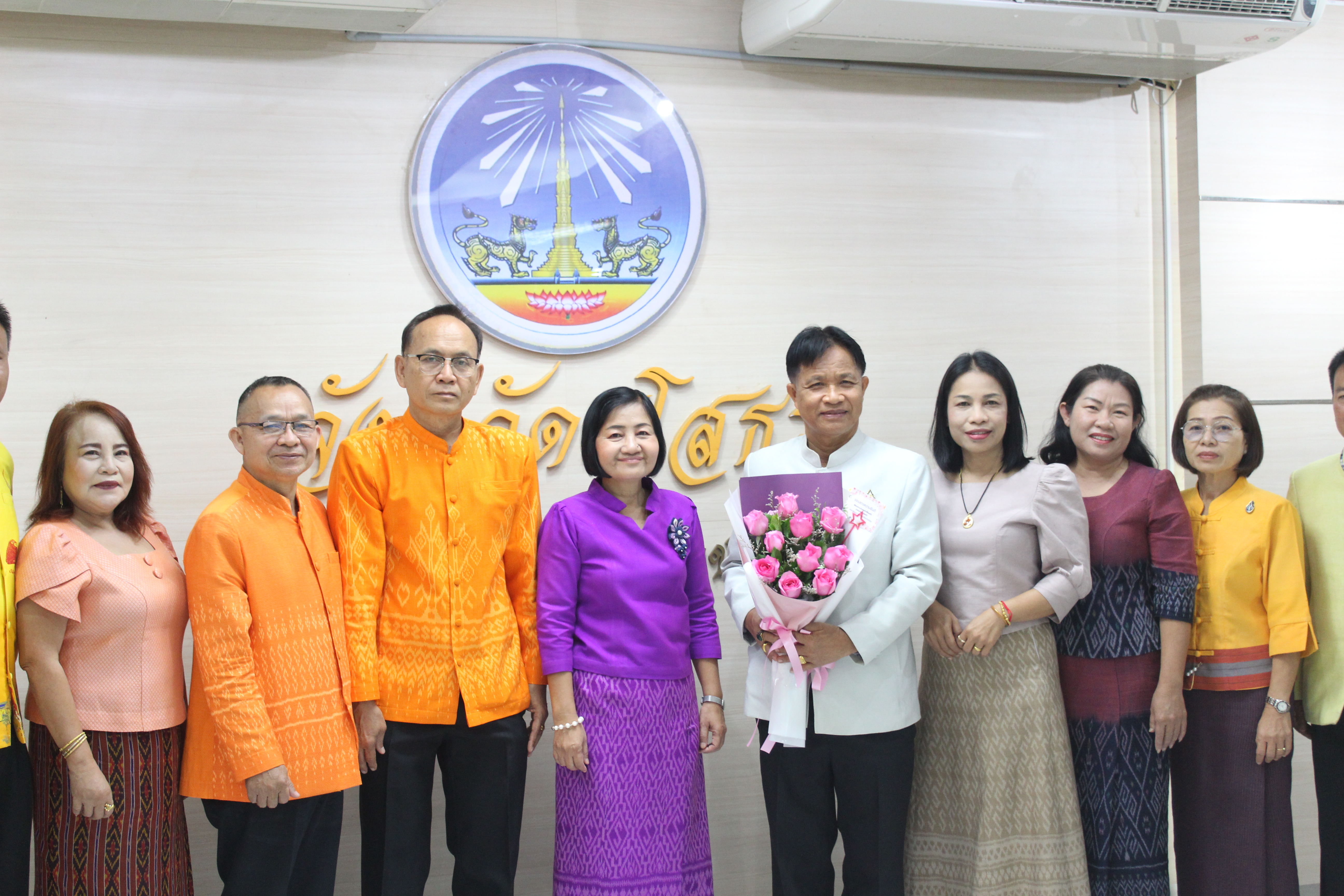 💕พช.ยโสธร ประชุมผู้บริหารและเจ้าหน้าที่พัฒนาชุมชนสังกัดสำนักงานพัฒนาชุมชนจัง หวัดยโสธร ครั้งที่ 12/ 2566