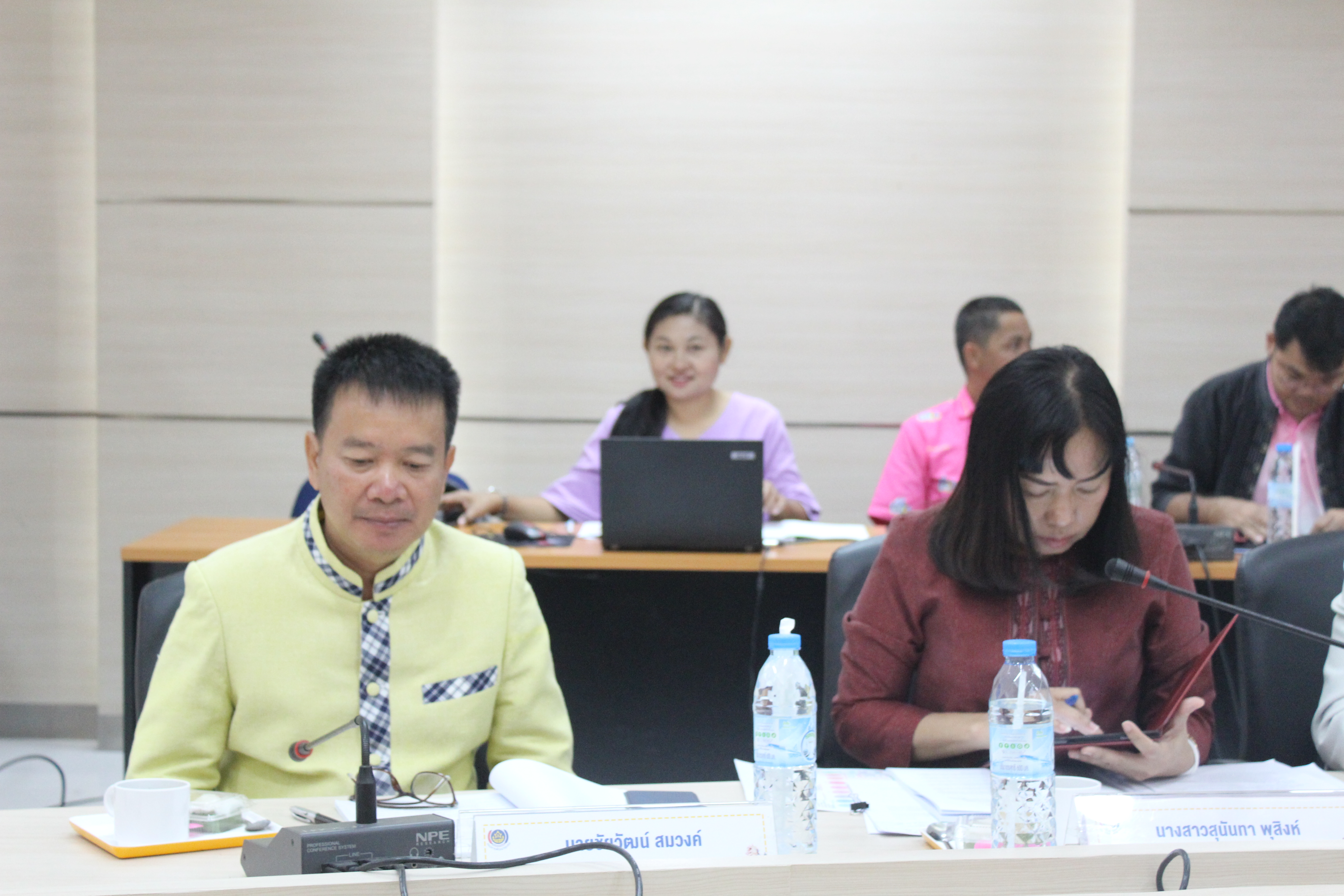 💕พช.ยโสธร ประชุมผู้บริหารและเจ้าหน้าที่พัฒนาชุมชนสังกัดสำนักงานพัฒนาชุมชนจัง หวัดยโสธร ครั้งที่ 12/ 2566