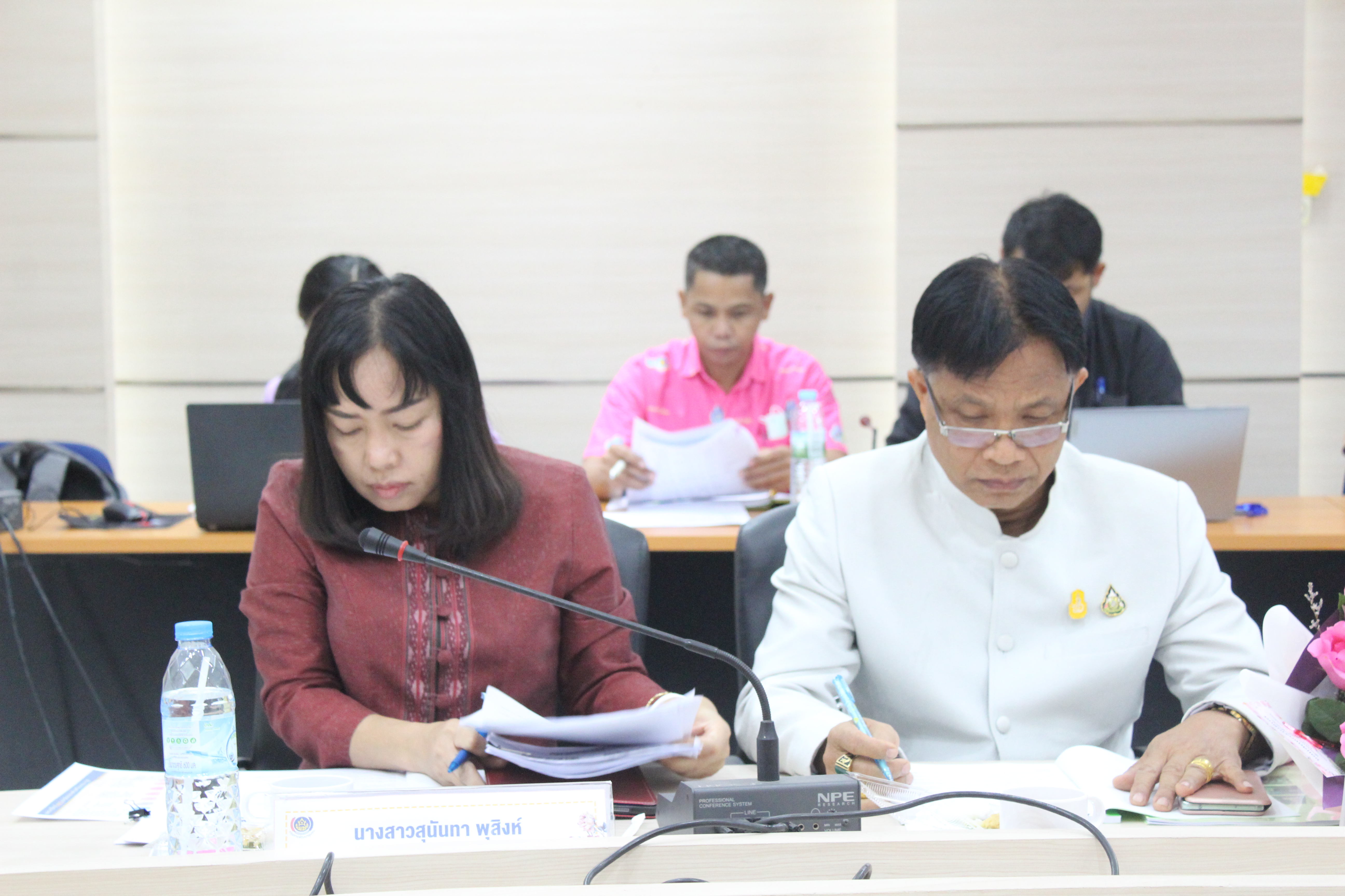 💕พช.ยโสธร ประชุมผู้บริหารและเจ้าหน้าที่พัฒนาชุมชนสังกัดสำนักงานพัฒนาชุมชนจัง หวัดยโสธร ครั้งที่ 12/ 2566