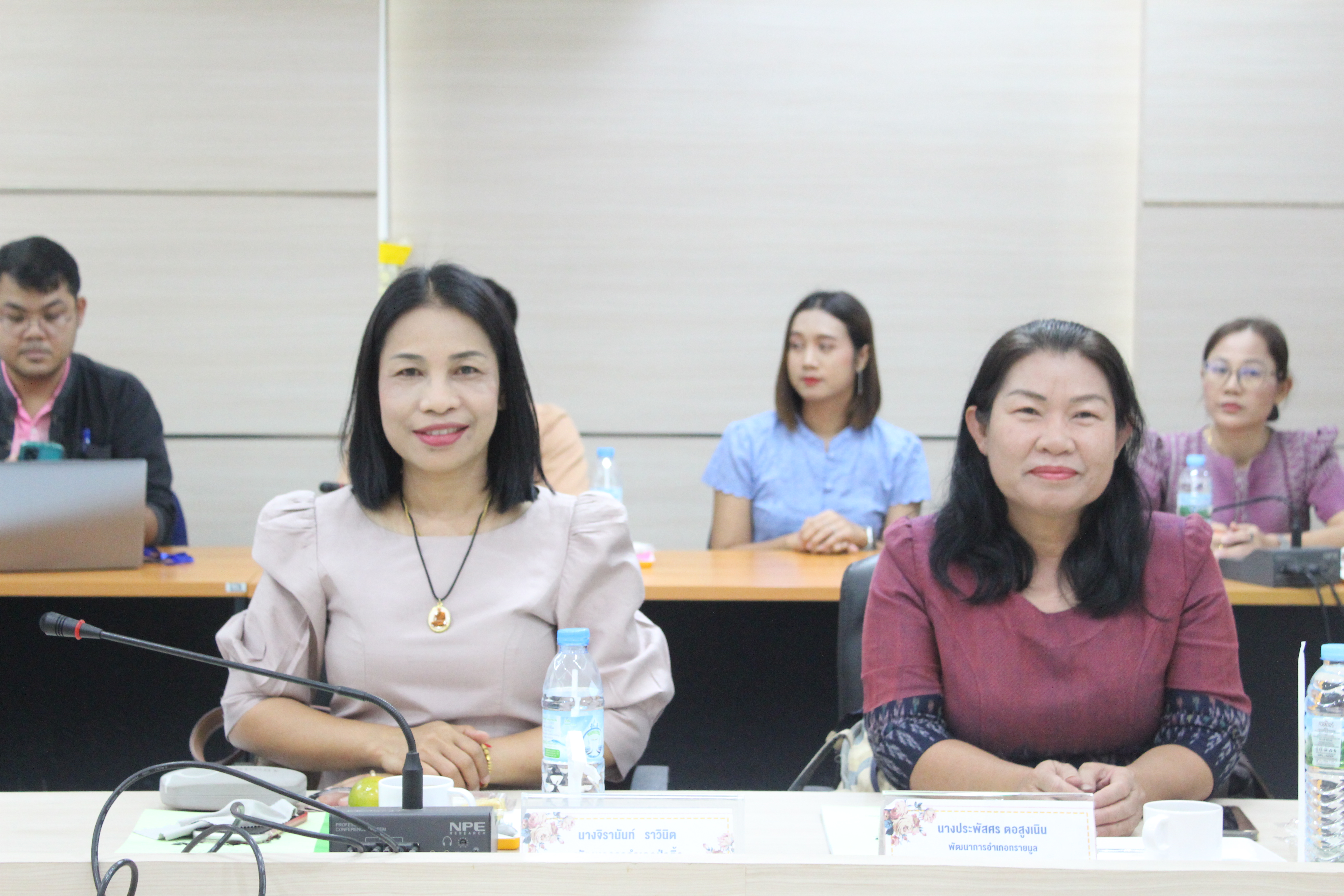 💕พช.ยโสธร ประชุมผู้บริหารและเจ้าหน้าที่พัฒนาชุมชนสังกัดสำนักงานพัฒนาชุมชนจัง หวัดยโสธร ครั้งที่ 12/ 2566