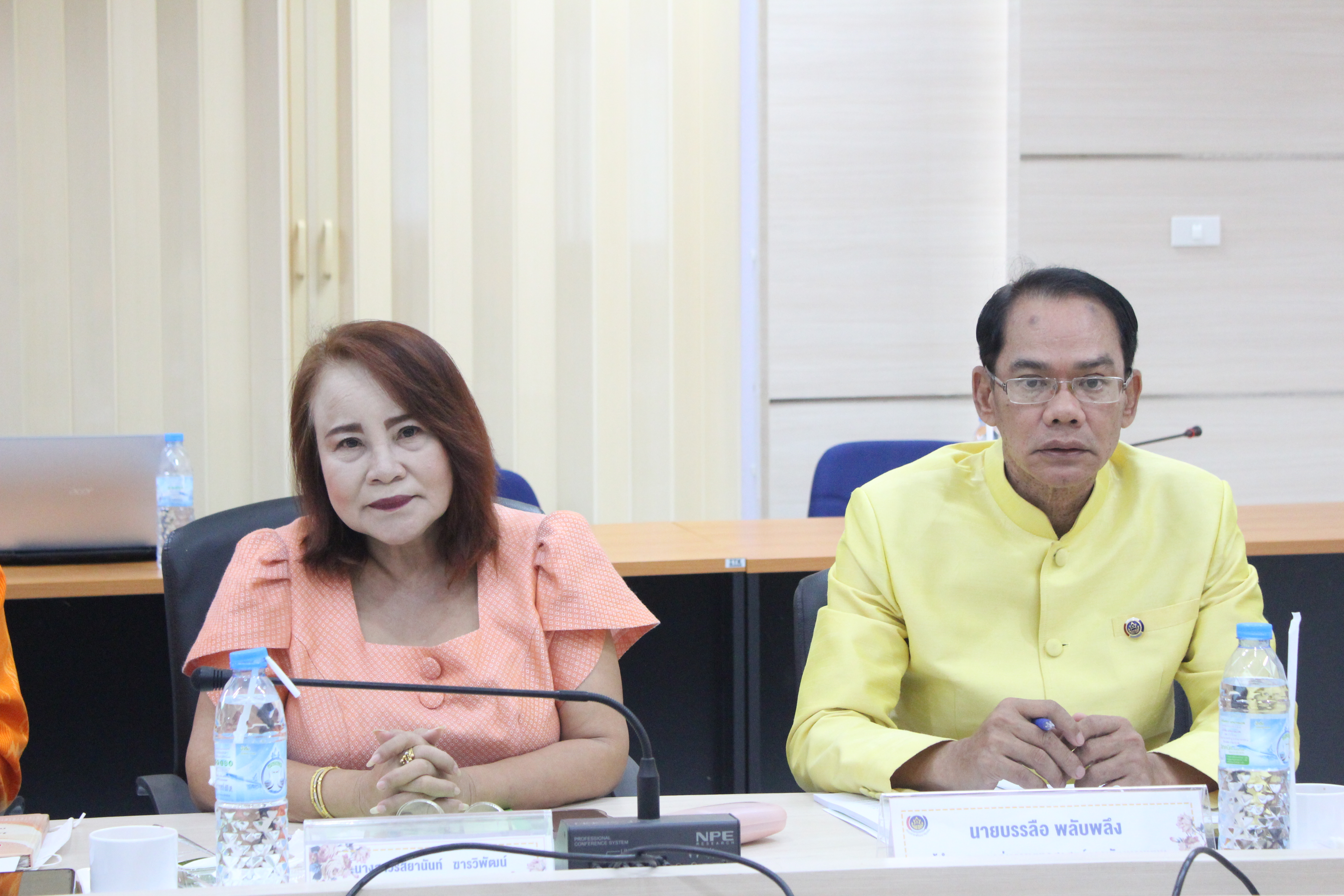 💕พช.ยโสธร ประชุมผู้บริหารและเจ้าหน้าที่พัฒนาชุมชนสังกัดสำนักงานพัฒนาชุมชนจัง หวัดยโสธร ครั้งที่ 12/ 2566