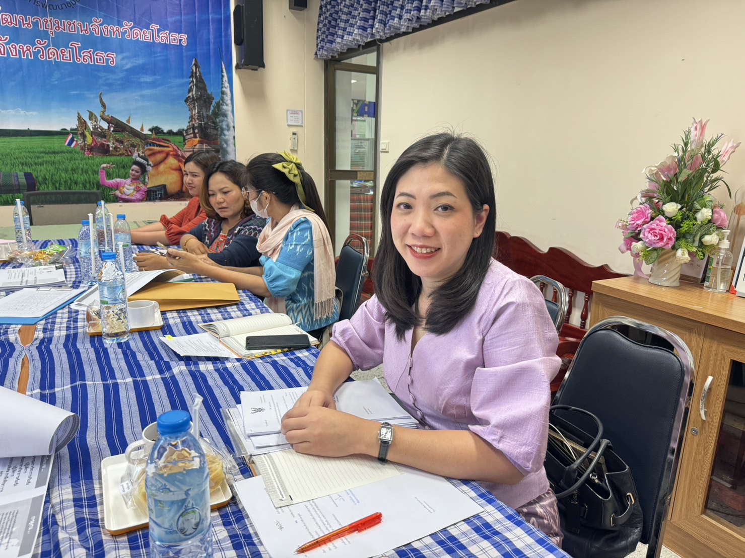 พช.ยโสธร ร่วมอบรมโครงการเพิ่มประสิทธิภาพการตรวจสอบภายในเบื้องต้น ผ่านระบบ Video Conference วันที่ 1 ธันวาคม 2566