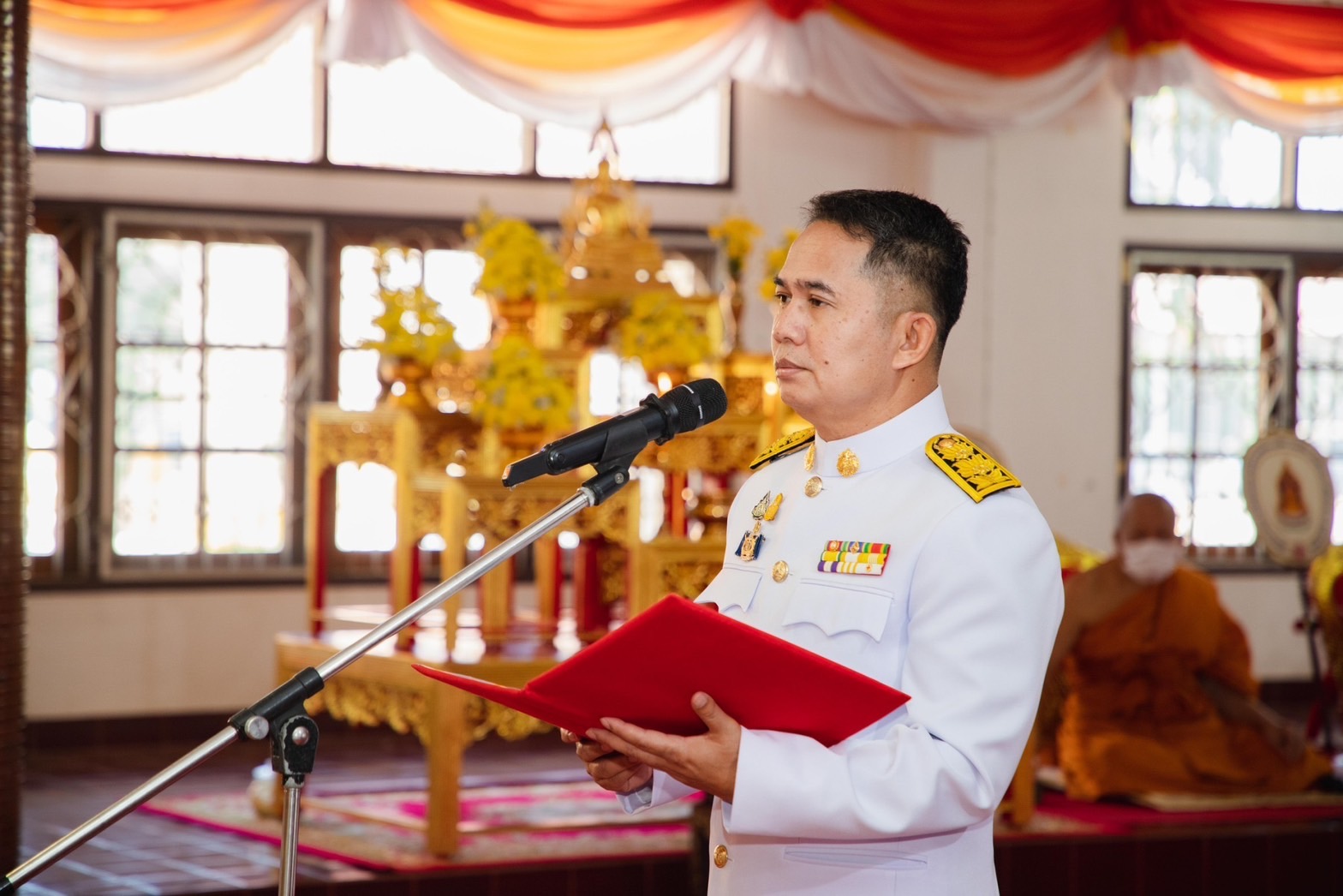 พช.ยโสธร ร่วมพิธีทำบุญตักบาตรพระสงฆ์ถวายพระราชกุศล สมเด็จพระเจ้าลูกเธอ เจ้าฟ้าพัชรกิติยาภา นเรนทิราเทพยวดี กรมหลวงราชสาริณีสิริพัชร มหาวัชรราชธิดา เนื่องในโอกาสวันคล้ายวันประสูติ 7 ธันวาคม 2566