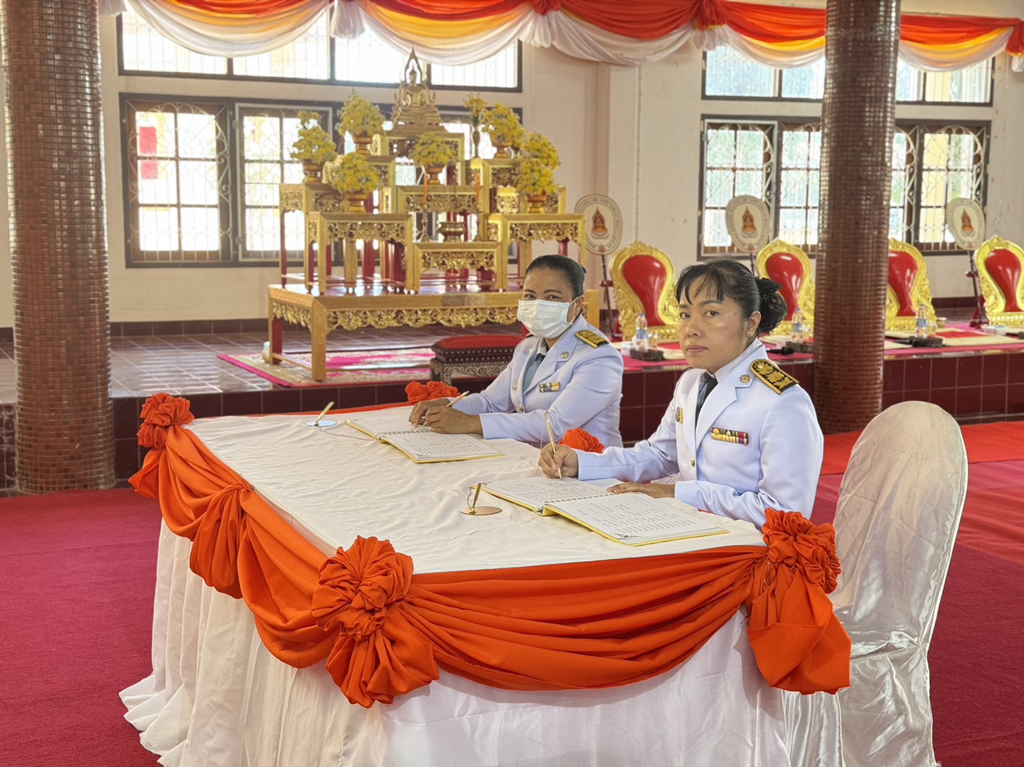 พช.ยโสธร ร่วมพิธีทำบุญตักบาตรพระสงฆ์ถวายพระราชกุศล สมเด็จพระเจ้าลูกเธอ เจ้าฟ้าพัชรกิติยาภา นเรนทิราเทพยวดี กรมหลวงราชสาริณีสิริพัชร มหาวัชรราชธิดา เนื่องในโอกาสวันคล้ายวันประสูติ 7 ธันวาคม 2566