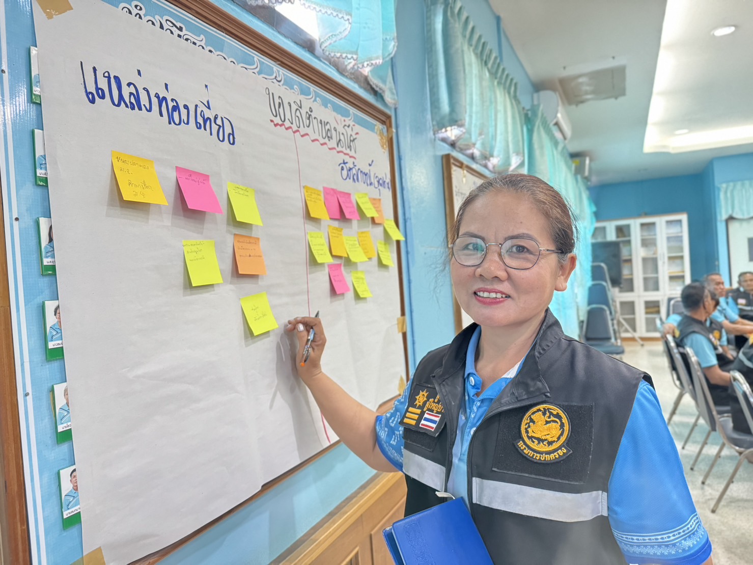 พช.ยโสธร จัดประชุมเชิงปฏิบัติการโครงการจัดทำสารสนเทศตำบลต้นแบบเพื่อการพัฒนาคุณภาพชีวิต ประจำปีงบประมาณ พ.ศ.2567 ตำบลนาโส่ อำเภอกุดชุม จังหวัดยโสธร