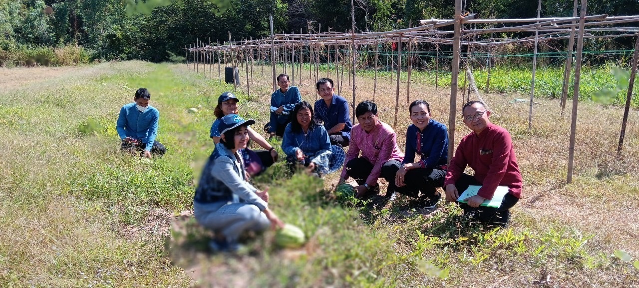 ผู้ตรวจกรมการพัฒนาชุมชนลงพื้นที่ติดตามผลการดำเนินงานโครงการหมู่บ้านเศรษฐกิจพอเพียงกิจกรรมการพัฒนาศูนย์เรียนรู้ทฤษฎีใหม่รูปแบบ”โคก หนอง นา” ในพื้นที่อำเภอกุดชุมและอำเภอทรายมูล จังหวัดยโสธร