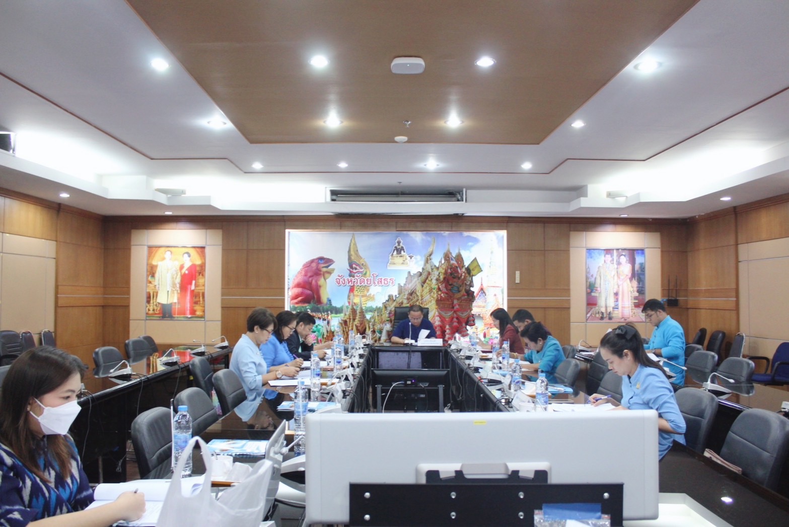 พช.ยโสธร ประชุมคณะอนุกรรมการบริหารกองทุนพัฒนาบทบาทสตรีระดับจังหวัด จังหวัดยโสธร ครั้งที่ 9/2566 ประจำเดือน ธันวาคม 2566