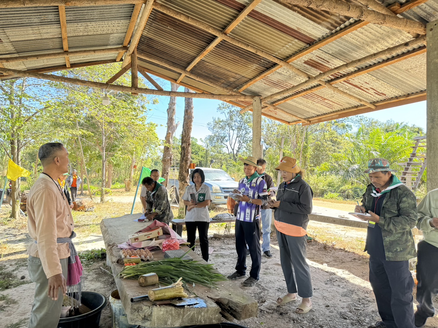พช.ยโสธร ลงพื้นที่ติดตามให้กำลังใจผู้เข้าร่วมอบรมโครงการพัฒนาหมู่บ้านเศรษฐกิจพอเพียงกิจกรรมอบรมแกนนำขับเคลื่อนหมู่บ้านเศรษฐกิจพอเพียง ประจำปีงบประมาณ พ.ศ. 2567