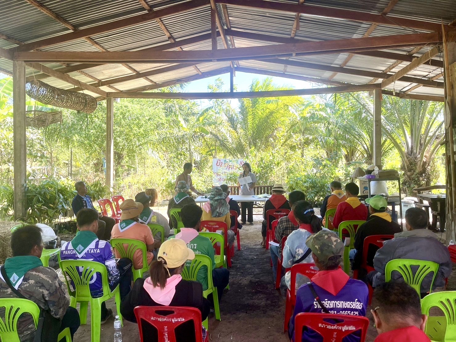 พช.ยโสธร ลงพื้นที่ติดตามให้กำลังใจผู้เข้าร่วมอบรมโครงการพัฒนาหมู่บ้านเศรษฐกิจพอเพียงกิจกรรมอบรมแกนนำขับเคลื่อนหมู่บ้านเศรษฐกิจพอเพียง ประจำปีงบประมาณ พ.ศ. 2567