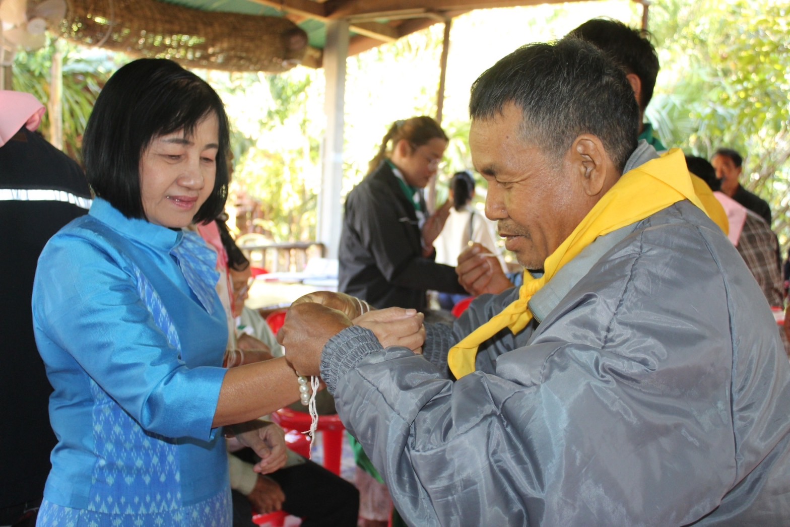 พัฒนาการจังหวัดยโสธร มอบใบประกาศปิดการอบรมโครงการพัฒนาหมู่บ้านเศรษฐกิจพอเพียงกิจกรรมอบรมแกนนำขับเคลื่อนหมู่บ้านเศรษฐกิจพอเพียง ประจำปีงบประมาณ พ.ศ. 2567