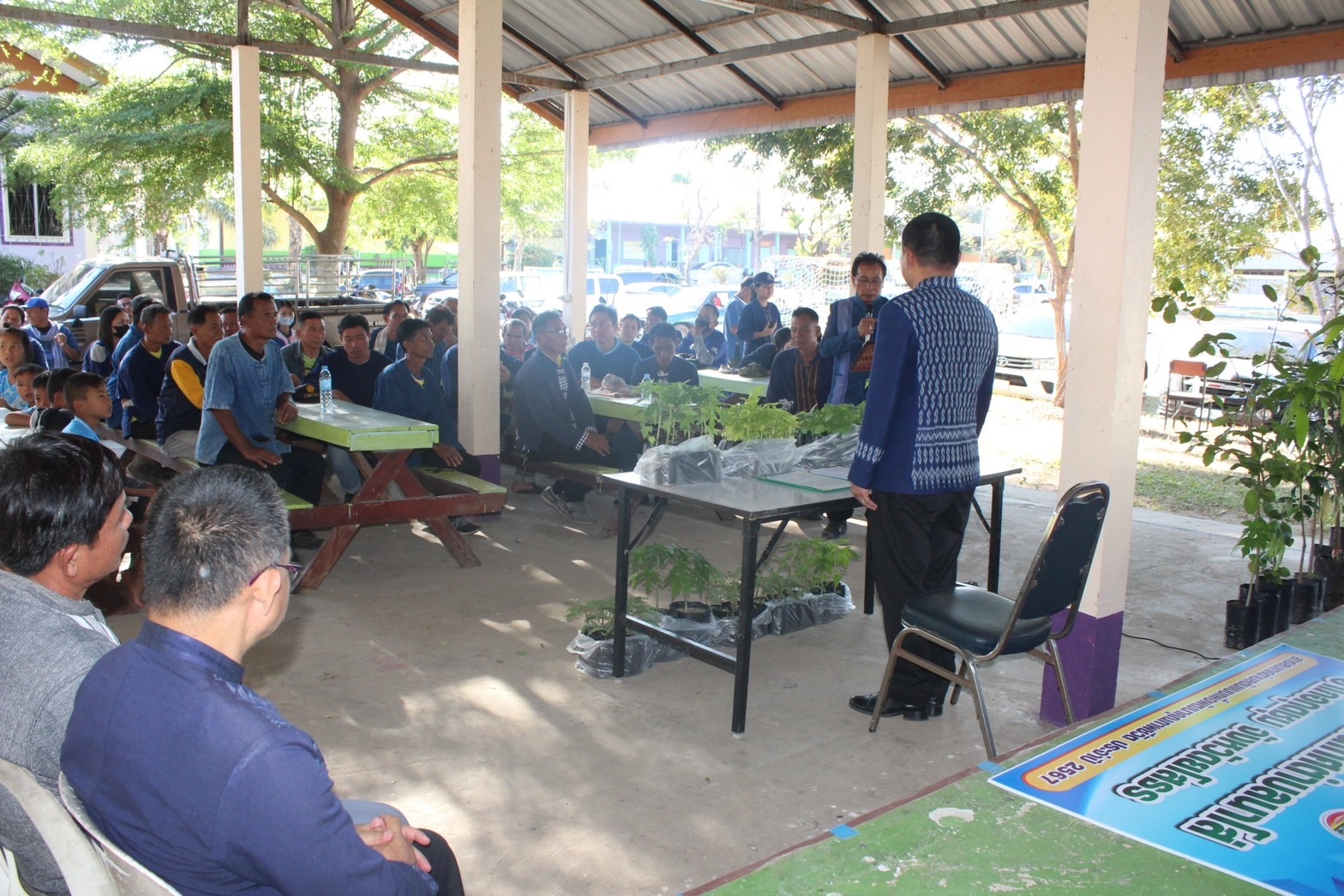 พช.ยโสธร ผนึกภาคี Kick off สร้างคลังอาหารสู่ชุมชน ตำบลนาโส่ อำเภอกุดชุม ภายใต้การจัดทำตำบลสารสนเทศตำบลต้นแบบเพื่อพัฒนาคุณภาพชีวิต ประจำปี 2567