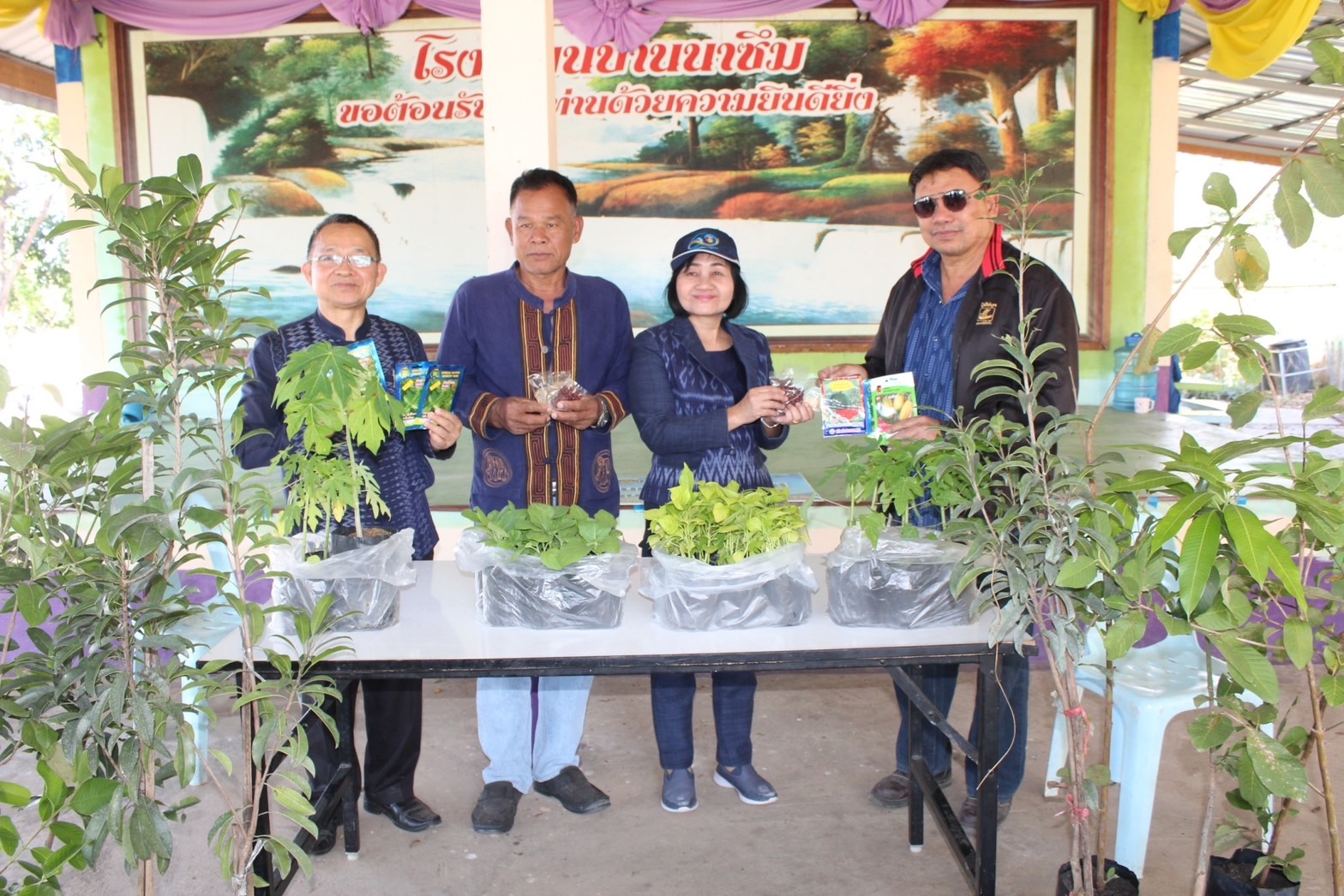 พช.ยโสธร ผนึกภาคี Kick off สร้างคลังอาหารสู่ชุมชน ตำบลนาโส่ อำเภอกุดชุม ภายใต้การจัดทำตำบลสารสนเทศตำบลต้นแบบเพื่อพัฒนาคุณภาพชีวิต ประจำปี 2567